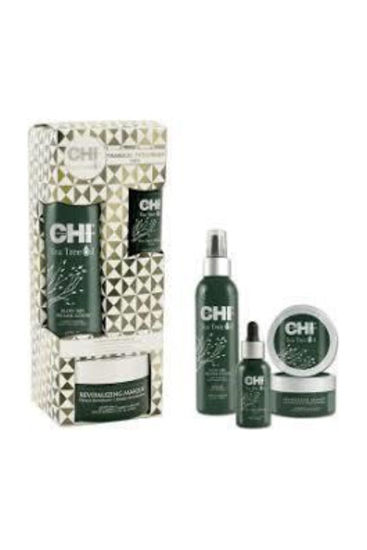 Chi Çay Ağacı Özlü Saç Bakım Yağı - Tea Tree Oil Tranquil Treatment Trio