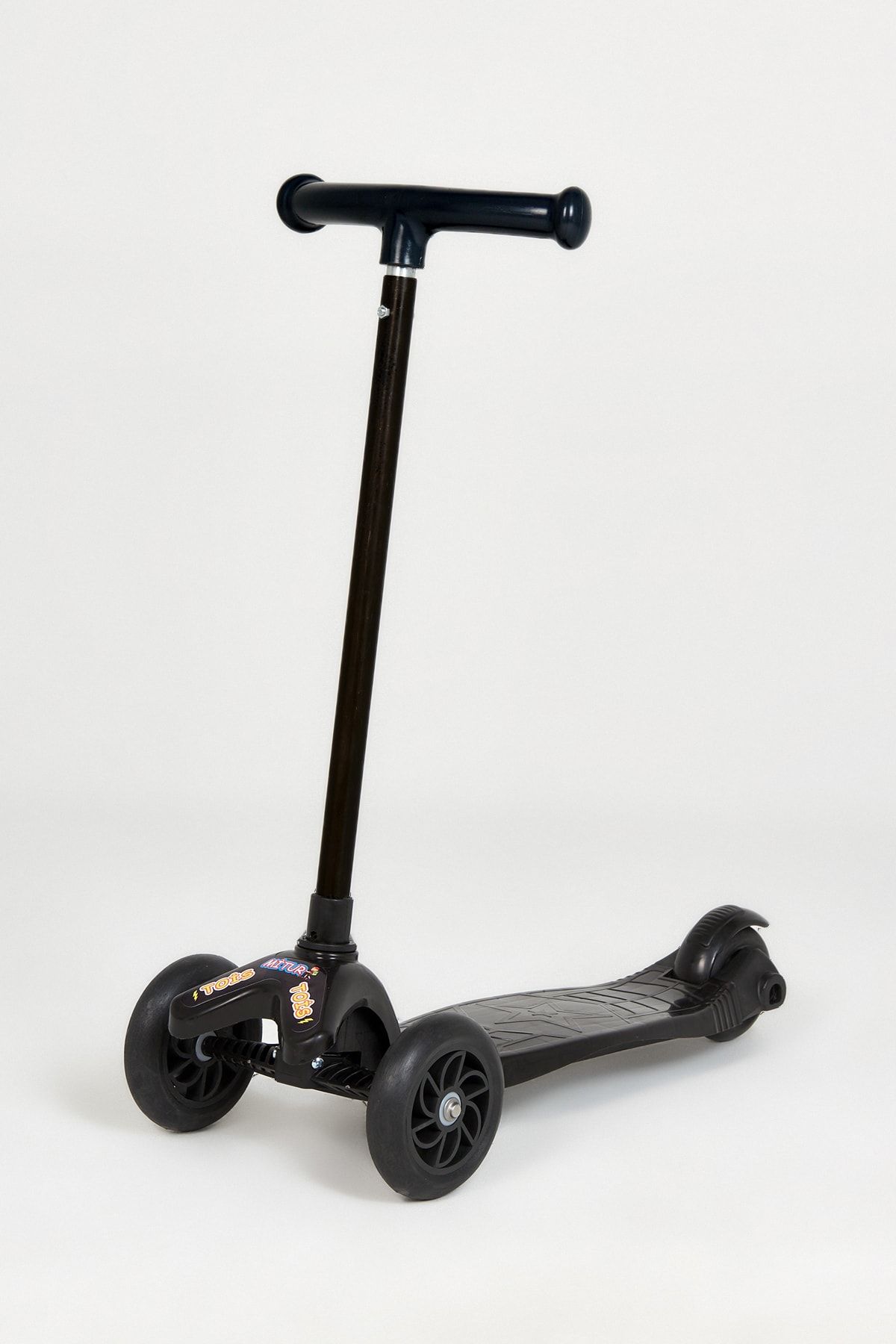 Tois Çocuk Siyah Mitur 3 Tekerlekli Yükseklik Ayarlı Scooter