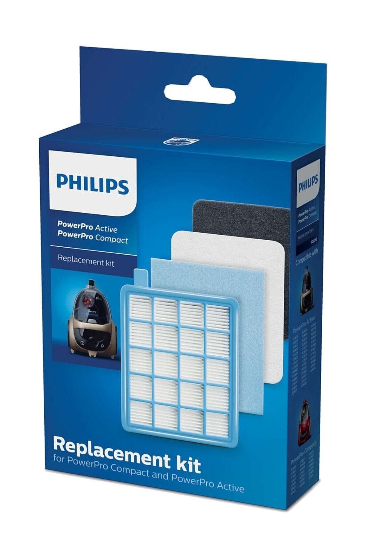 Philips Phılıps Fc 9323/09 Powerpro Compact Uyumlu Hepa Filtre Seti