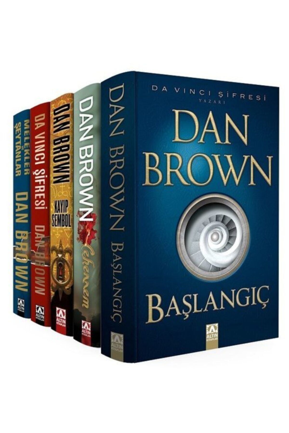 Altın Kitaplar Dan Brown Başlangıç – Cehennem – Kayıp Sembol – Da Vıncı Şifresi – Melekler Ve Şeytanlar