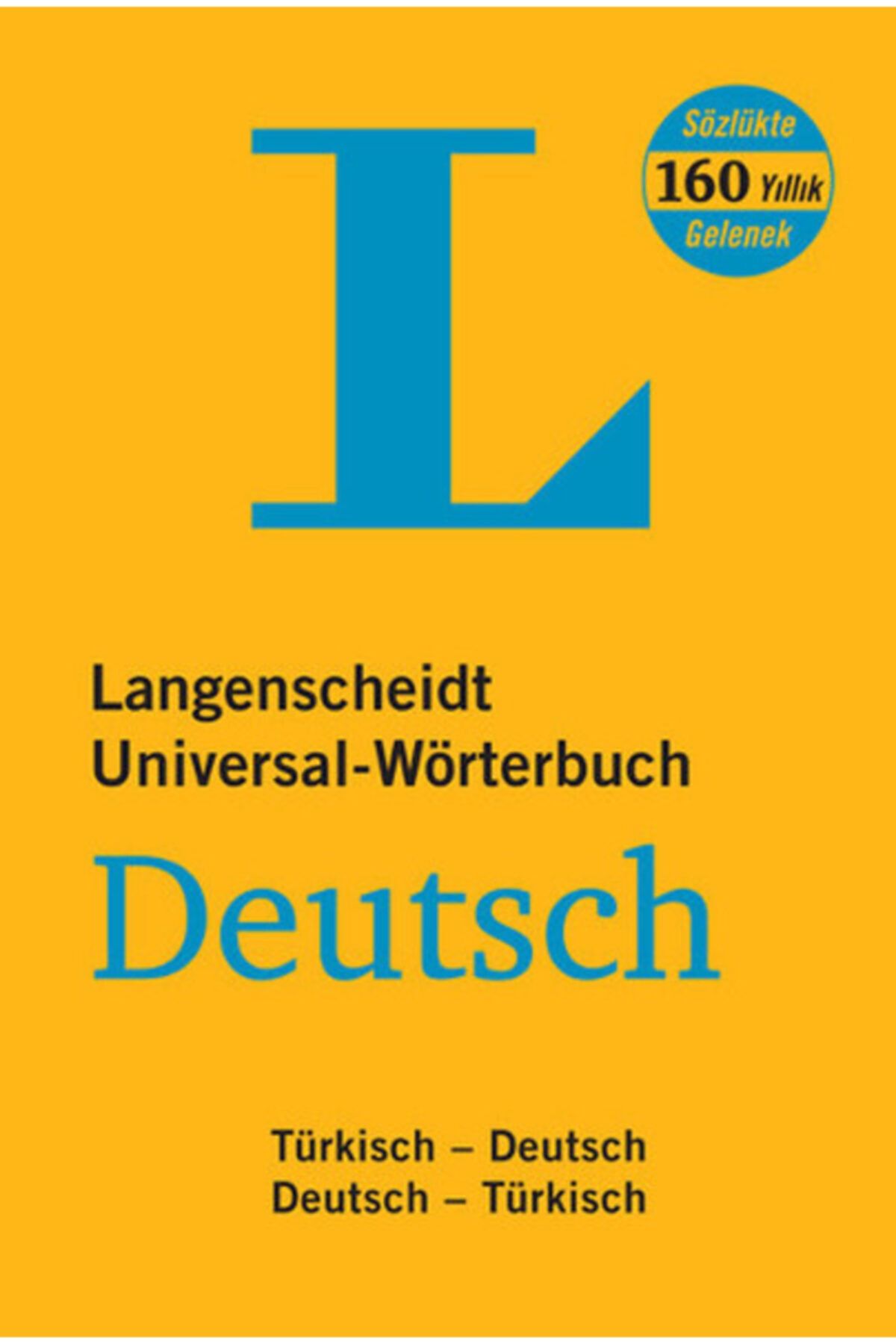 Birleşik Dağıtım Kitabevi Langenscheidt Universal -worterbuch Türkisch Türkisch-deutsch / Deutsch-türkisch / Altın Kitaplar