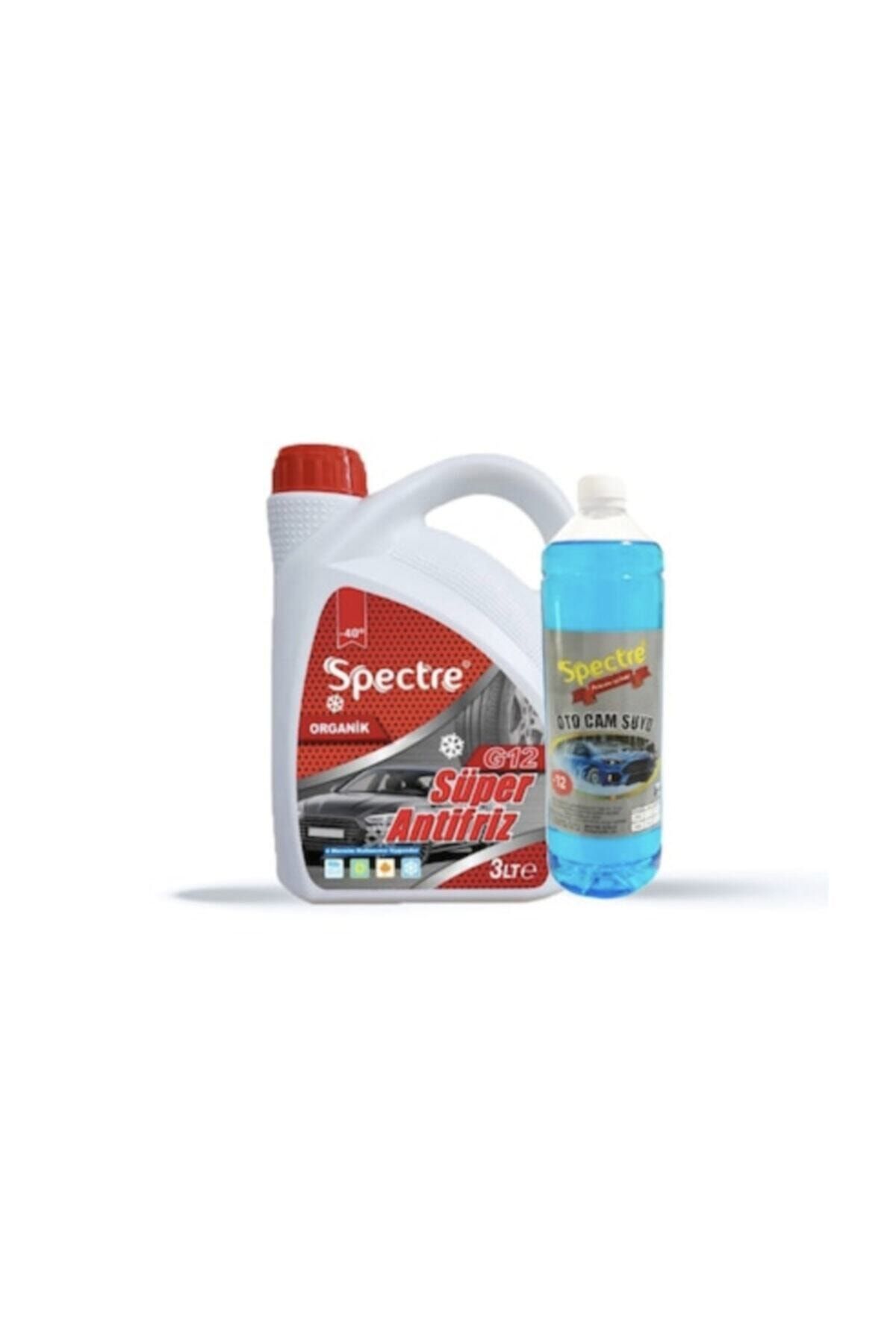 SPECTRE Organik Süper -40 Kırmızı Antifriz 3 Litre + Cam Suyu 1lt