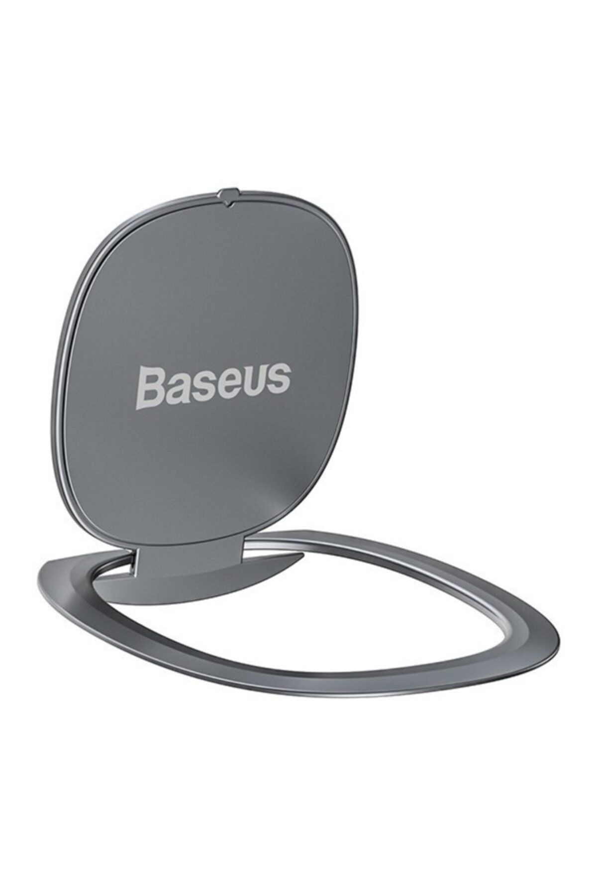 Baseus Baseus Invisible Ring Universal Yüzük Telefon Tutucu Stand Gümüş