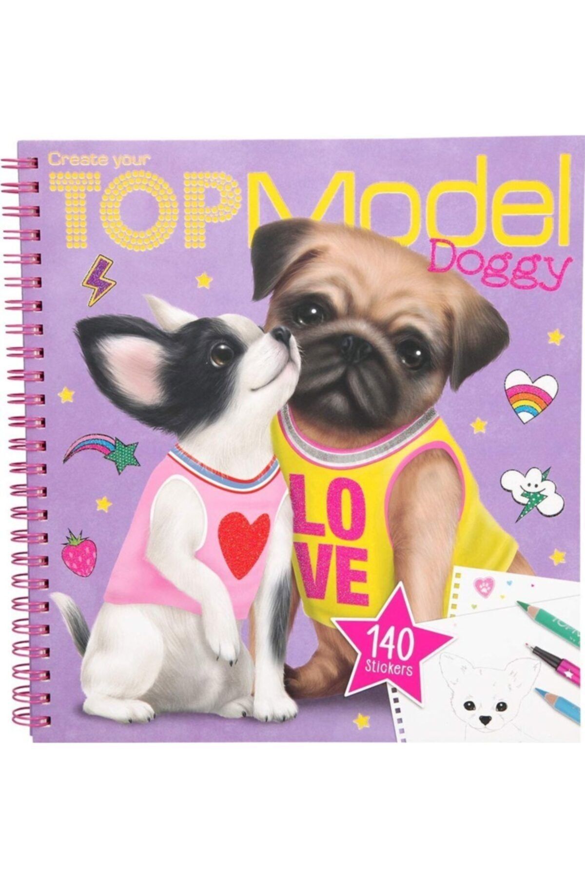 Top Model Topmodel Köpek Boyama Kitabı 10190 - Andrea Levy