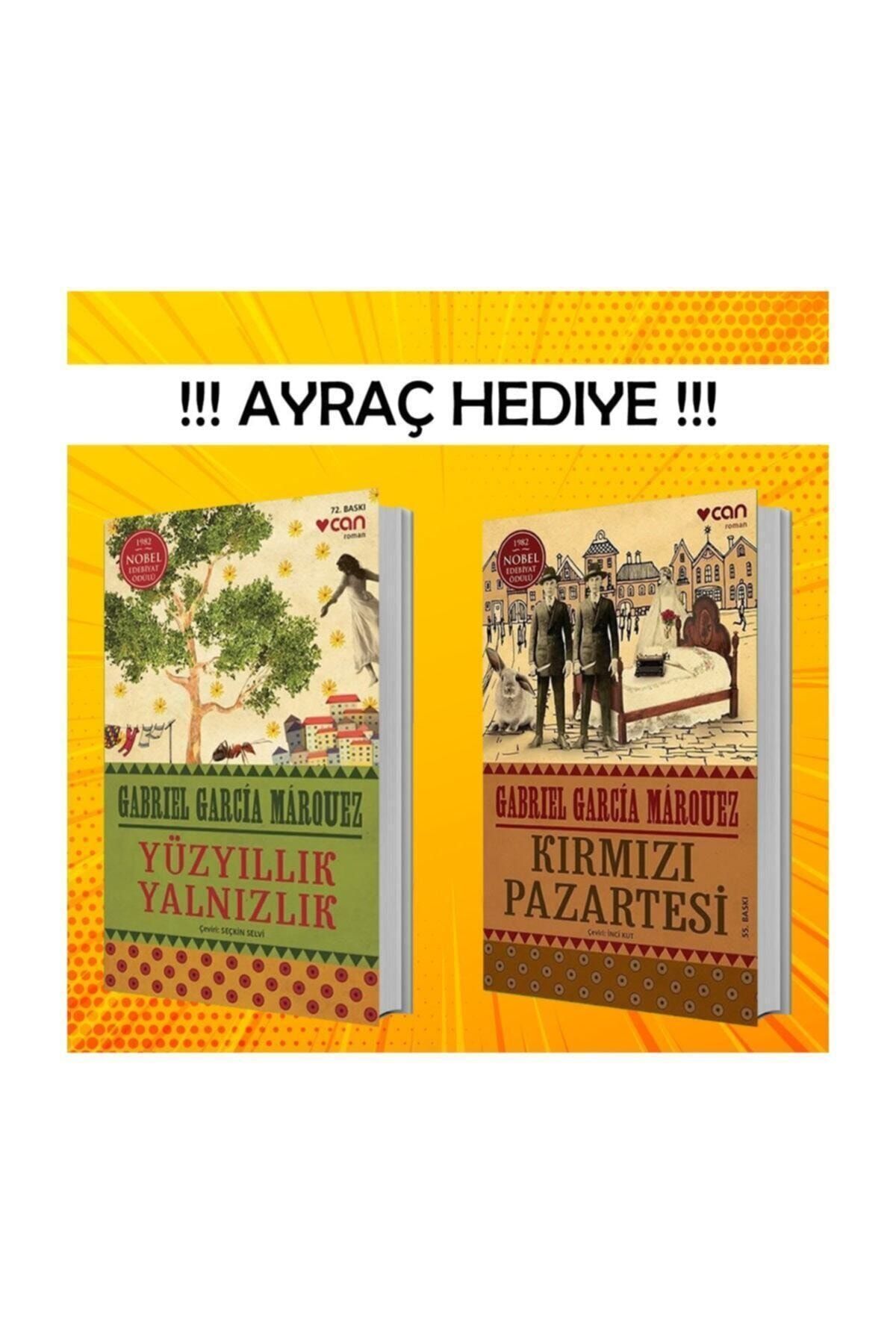 Can Yayınları Yüzyıllık Yalnızlık+kırmızı Pazartesi-gabriel Garcia Marquez Set