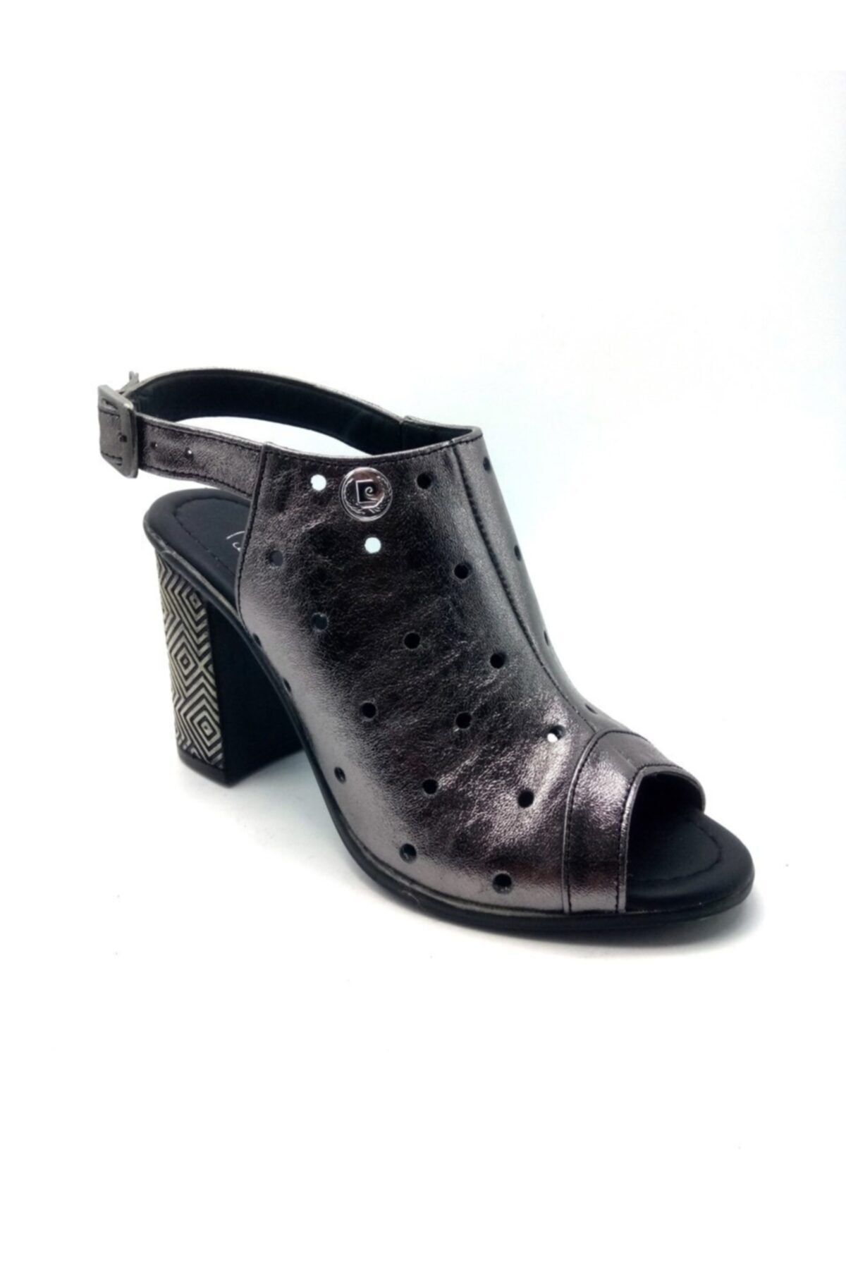 Pierre Cardin Kadın   Topuklu Gri Ayakkabı