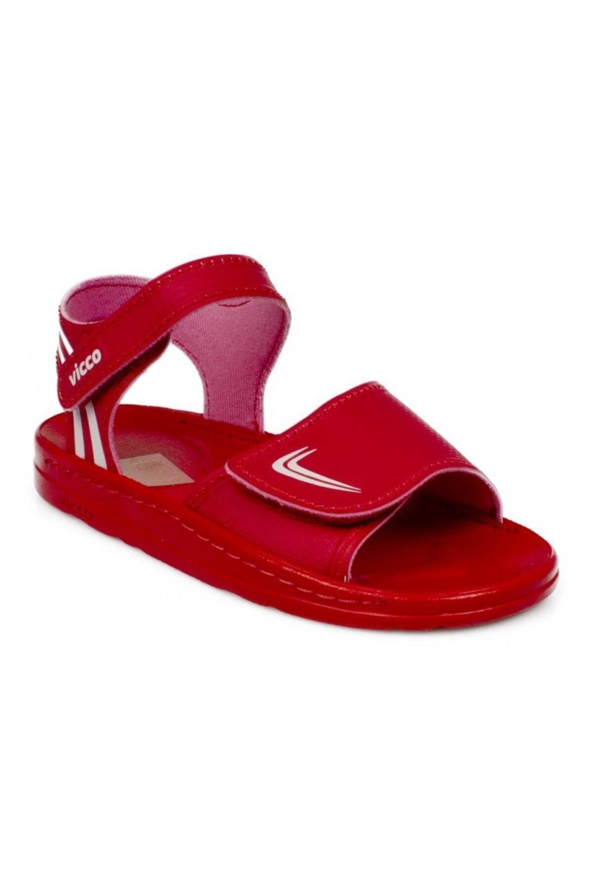 Vicco Kız Çocuk Kırmızı Patik Sandalet 332.p20y.301-03