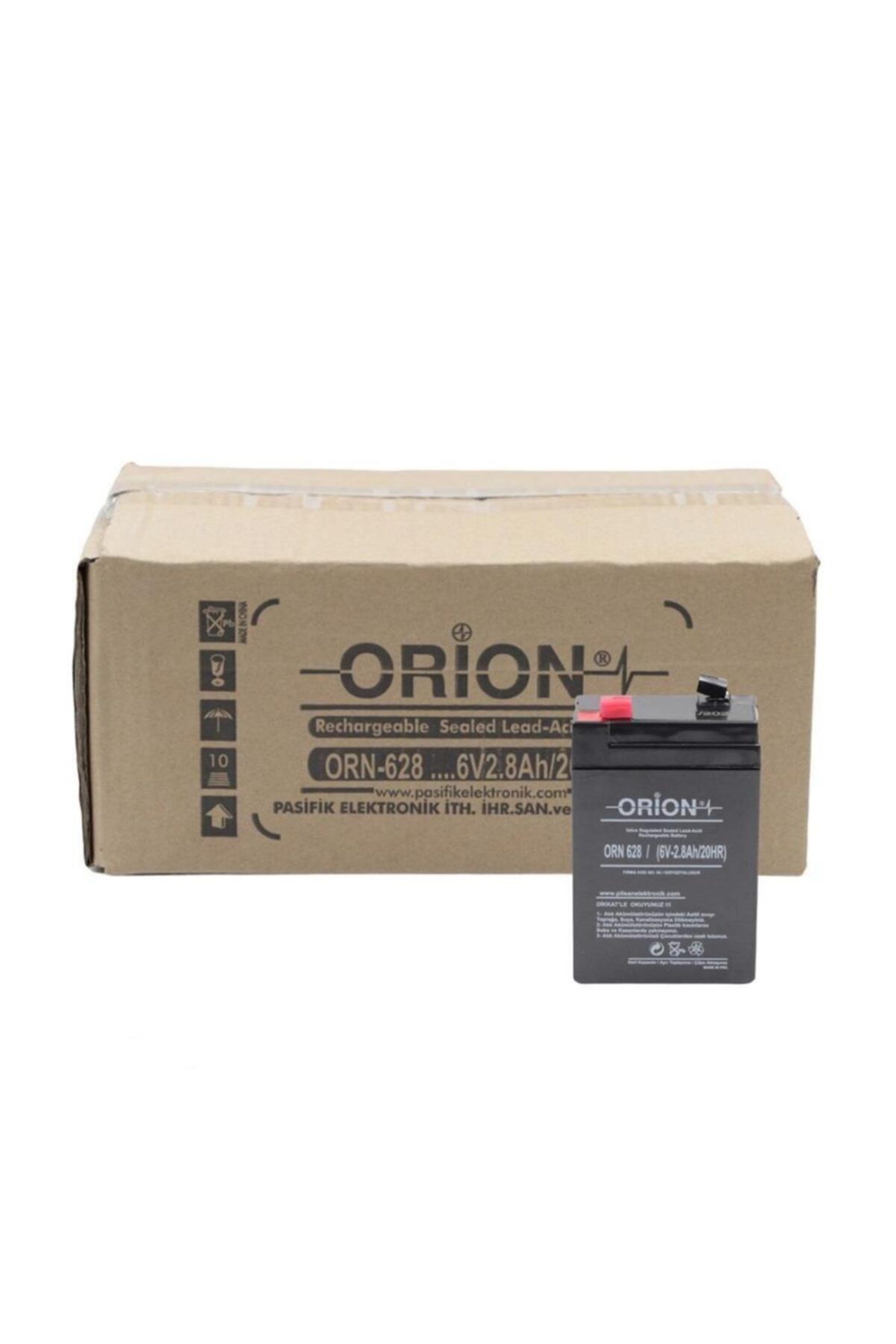 Orion 6v 2.8ah 20 Adet Bakımsız Kuru Akü