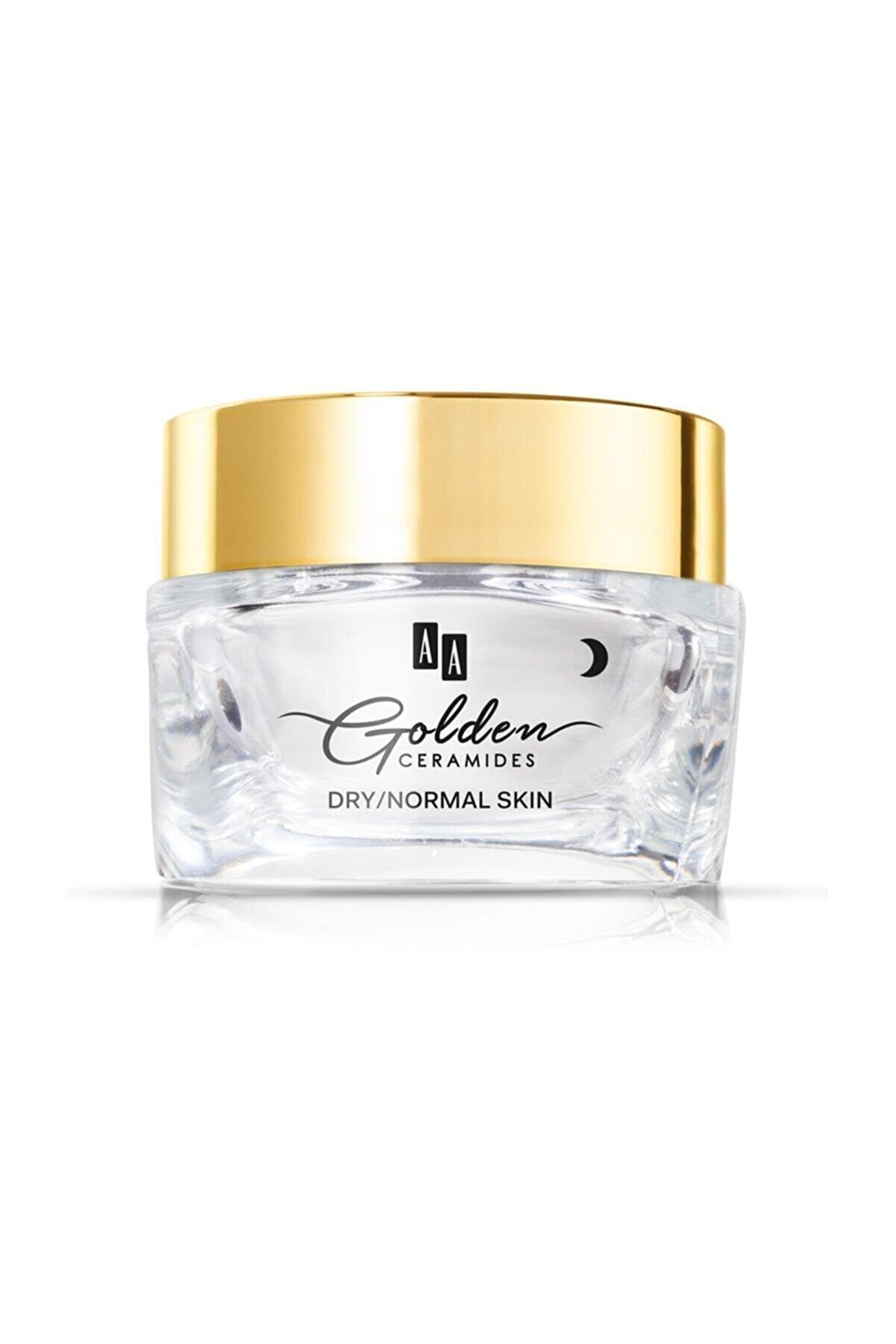 AA Cosmetics Aa Golden Ceramides Yoğun Yenileyici Gece Bakım Kremi Kuru/normal Cilt 50 ml
