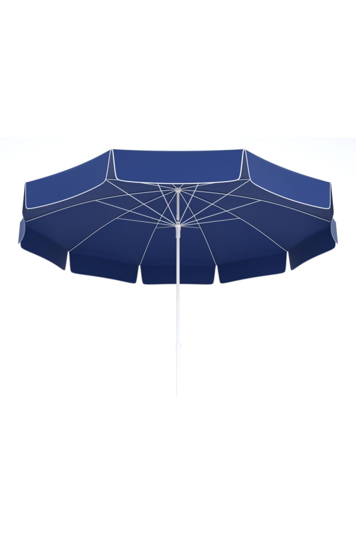 Tevalli Taşıma Çantalı Polyester Lacivert Balkon Plaj Şemsiyesi