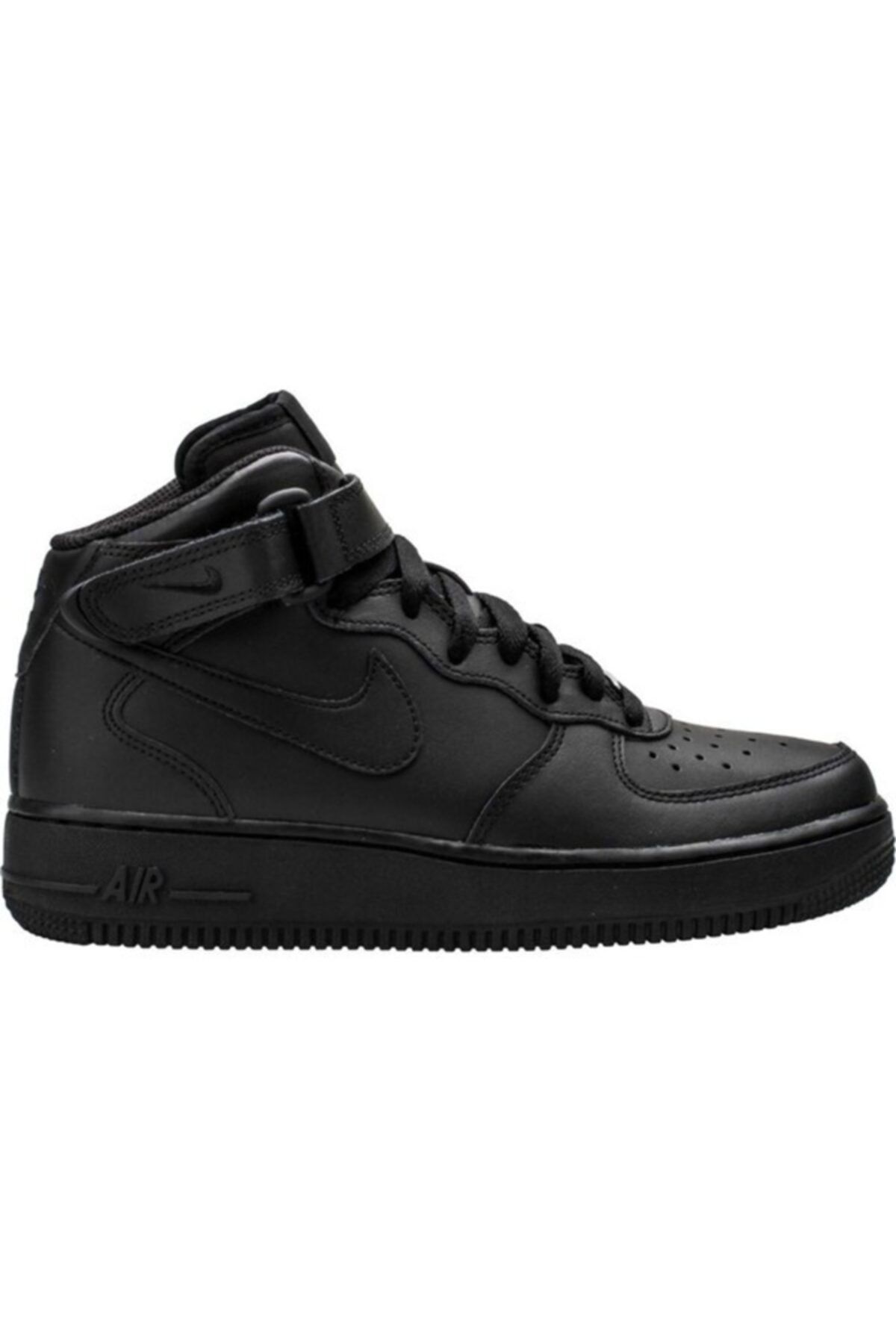 Nike Kadın Siyah Air Force 1 Mid Spor Ayakkabı 314195-004