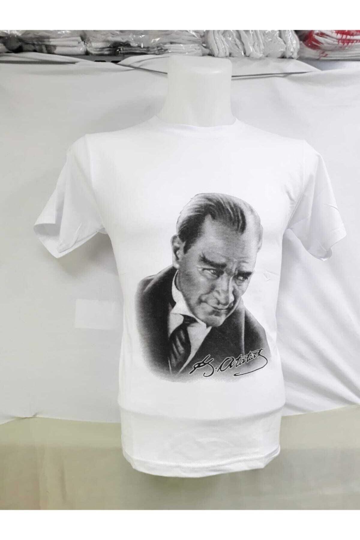 NACAR STORE Çocuk Mustafa Kemal Atatürk Baskılı Tişört