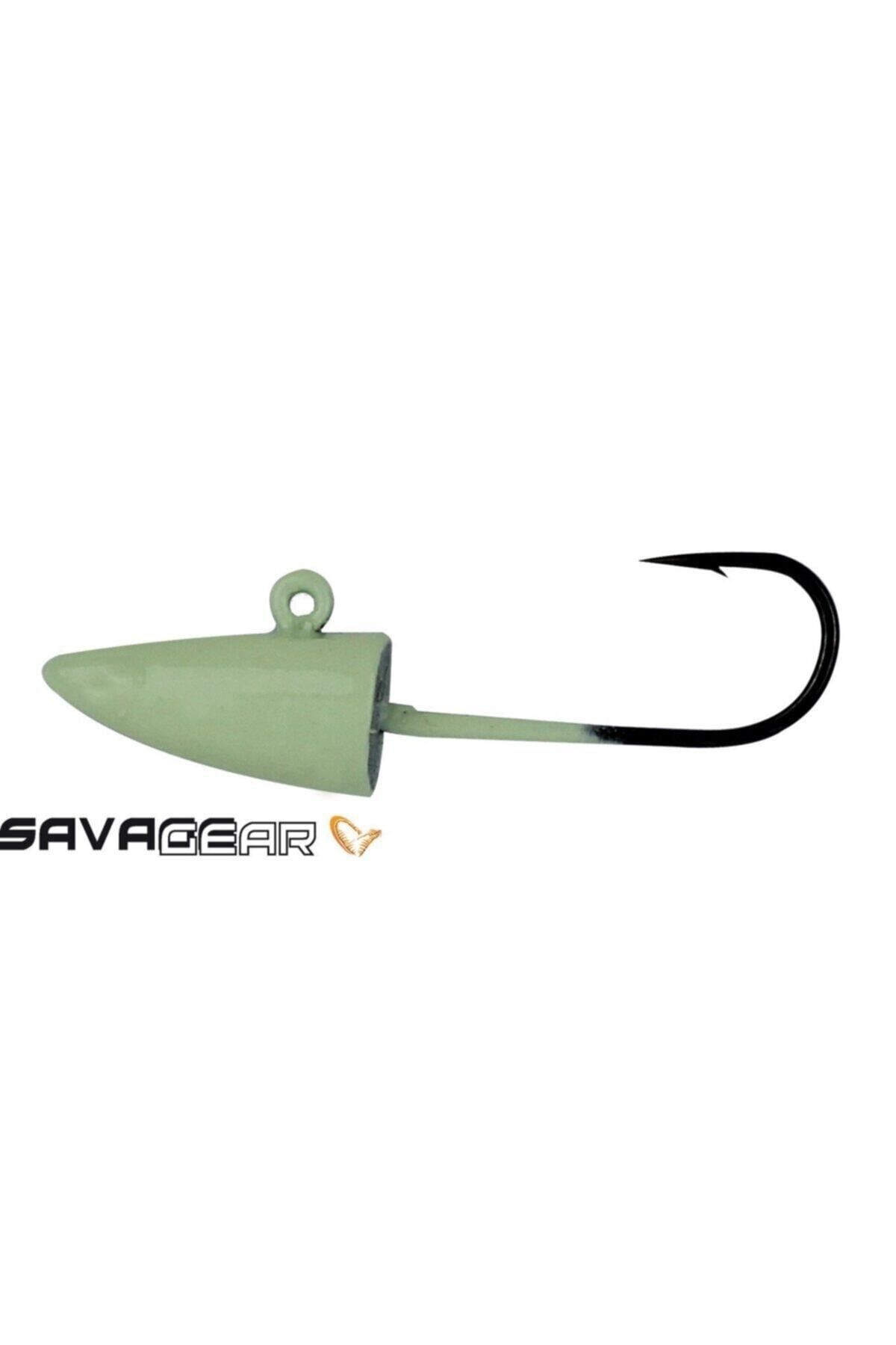 Savage Gear Sg Lrf Micro Sandeel Jig Head 1,5g #8 4pcs Glow New