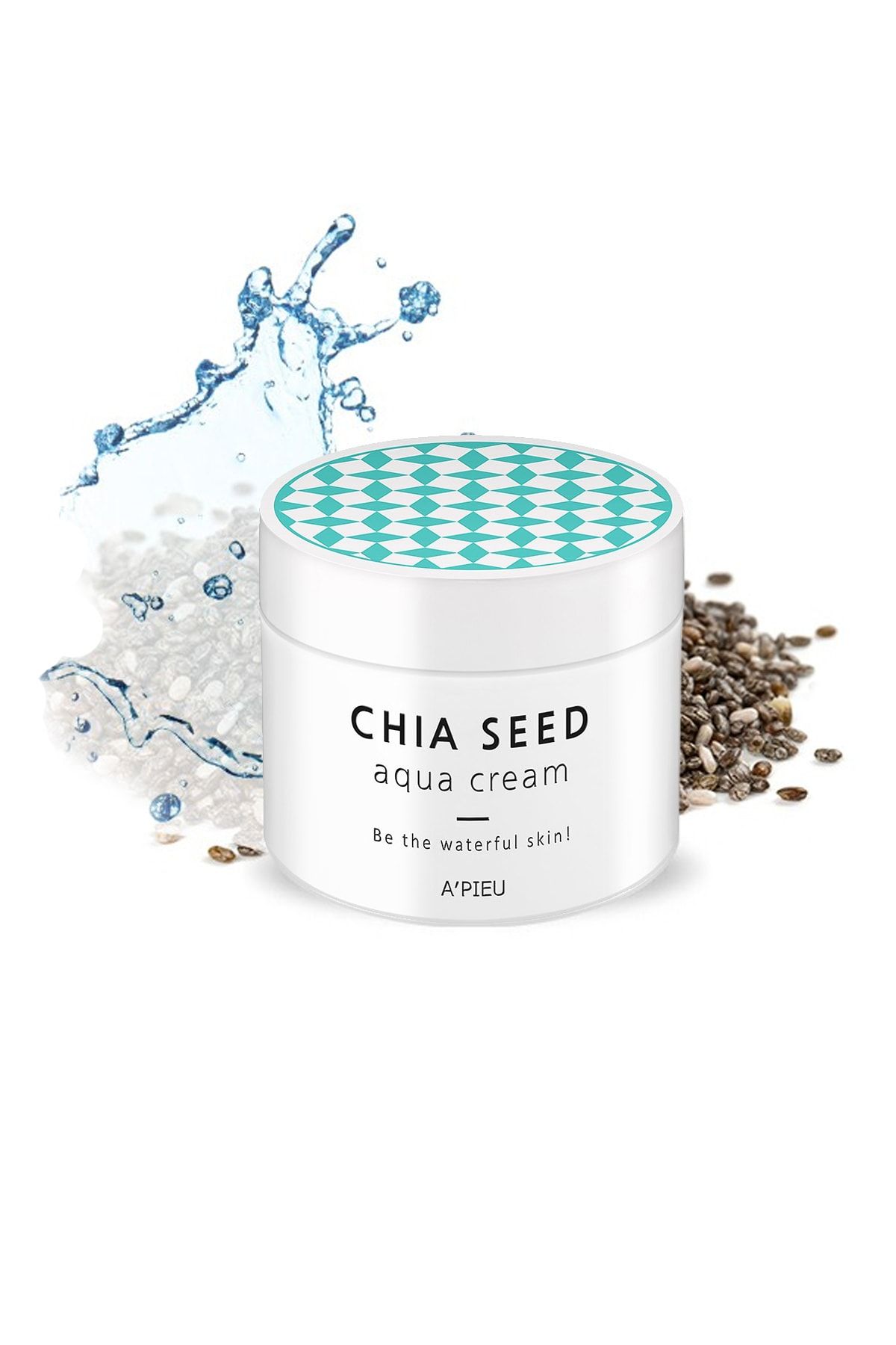 Missha Chia Tohumu İçerikli Nemsiz Ciltler İçin Bakım Kremi 110ml APIEU Chia Seed Aqua Cream