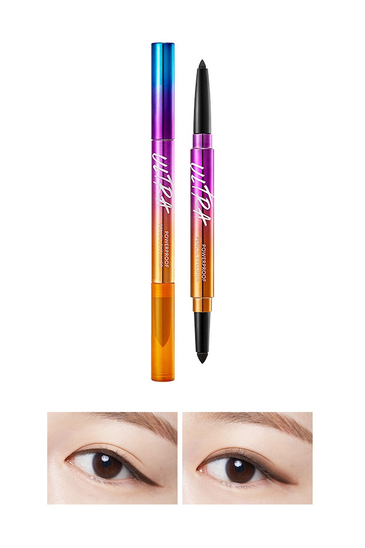 Missha Suya Dayanıklı Kalıcı Jel Göz Kalemi Ultra Powerproof Pencil Eyeliner [Brown]