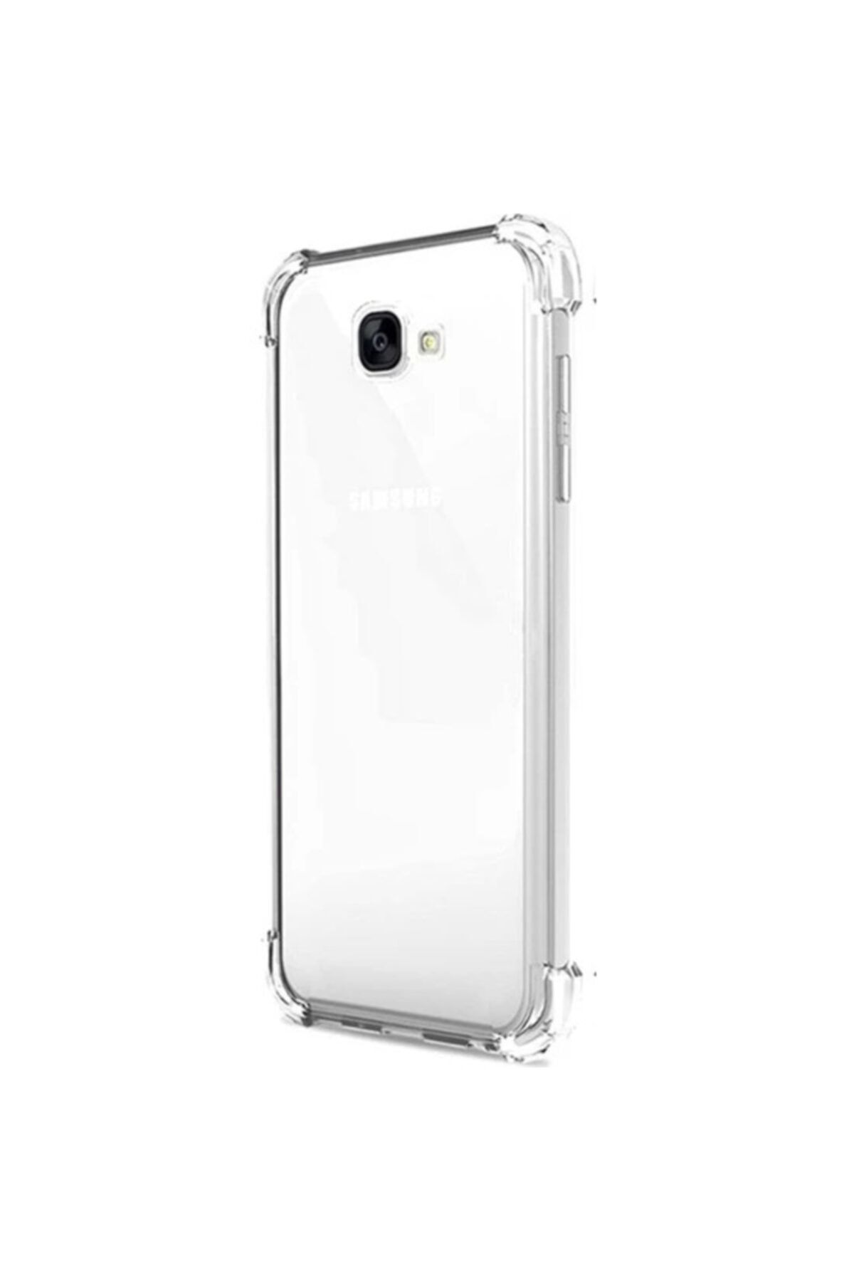 Fibaks Samsung Galaxy J4 Plus Uyumlu Kılıf Köşe Korumalı Anti Şok Sert Silikon