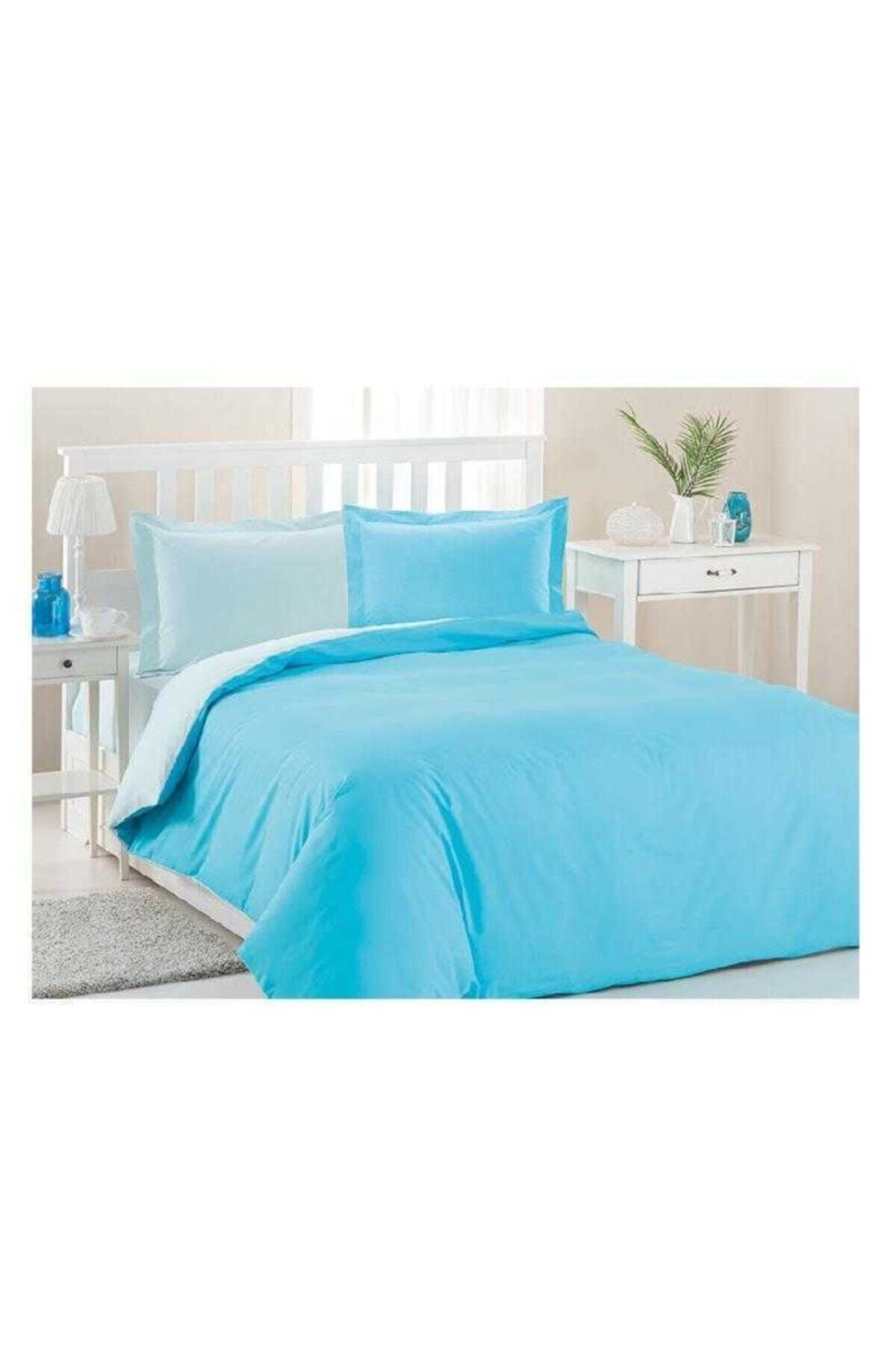 Özdilek Colormix Tek Kişilik Nevresim Takımı Mint Turkuaz