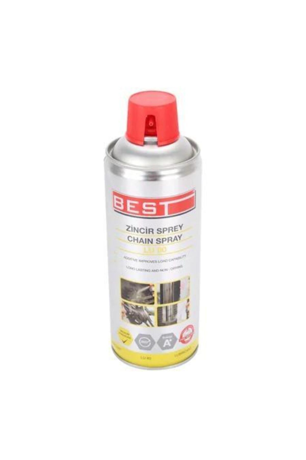 BEST KİMYA Best Zincir Yağlayıcı Özel Sprey 400 Ml Lu-80 Bisiklet Zincir Yağı