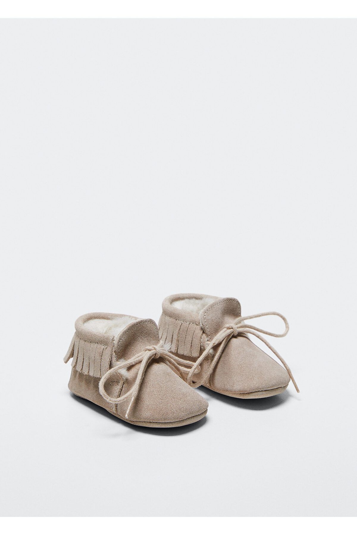 MANGO Baby Bebek Gri Bot & Bootie