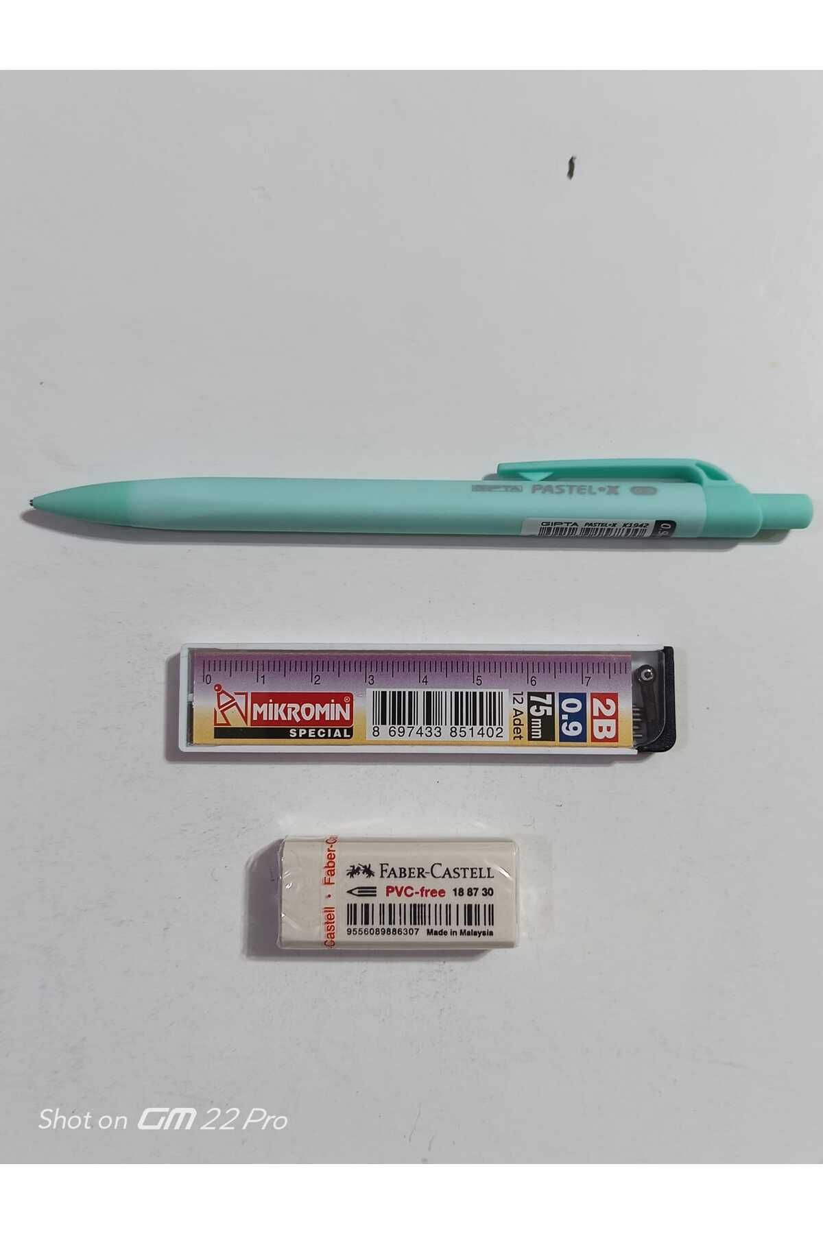 Gıpta Versatil 09 uçlu kalem Pastel Renk (kalem+09 Uç+ Silgi)