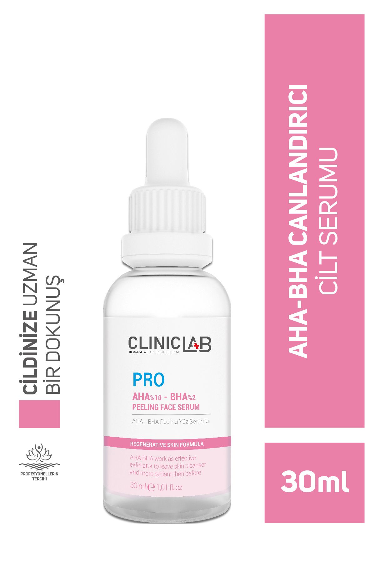 Cliniclab Pro Aha - Bha Peeling Yüz Serumu 30 ml