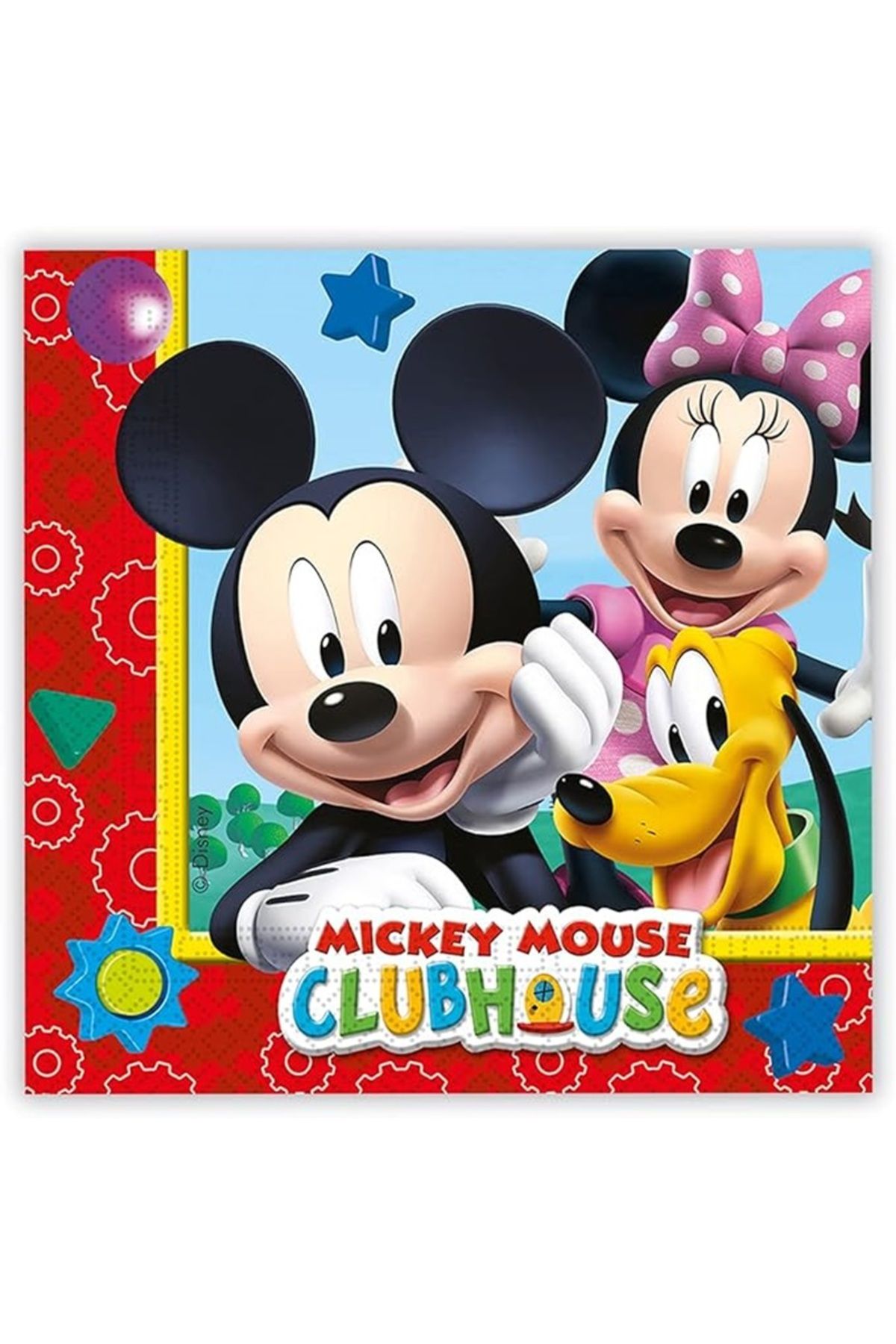 Mickey Mouse Mickey Playful Kağıt Peçete 33x33cm 20'li