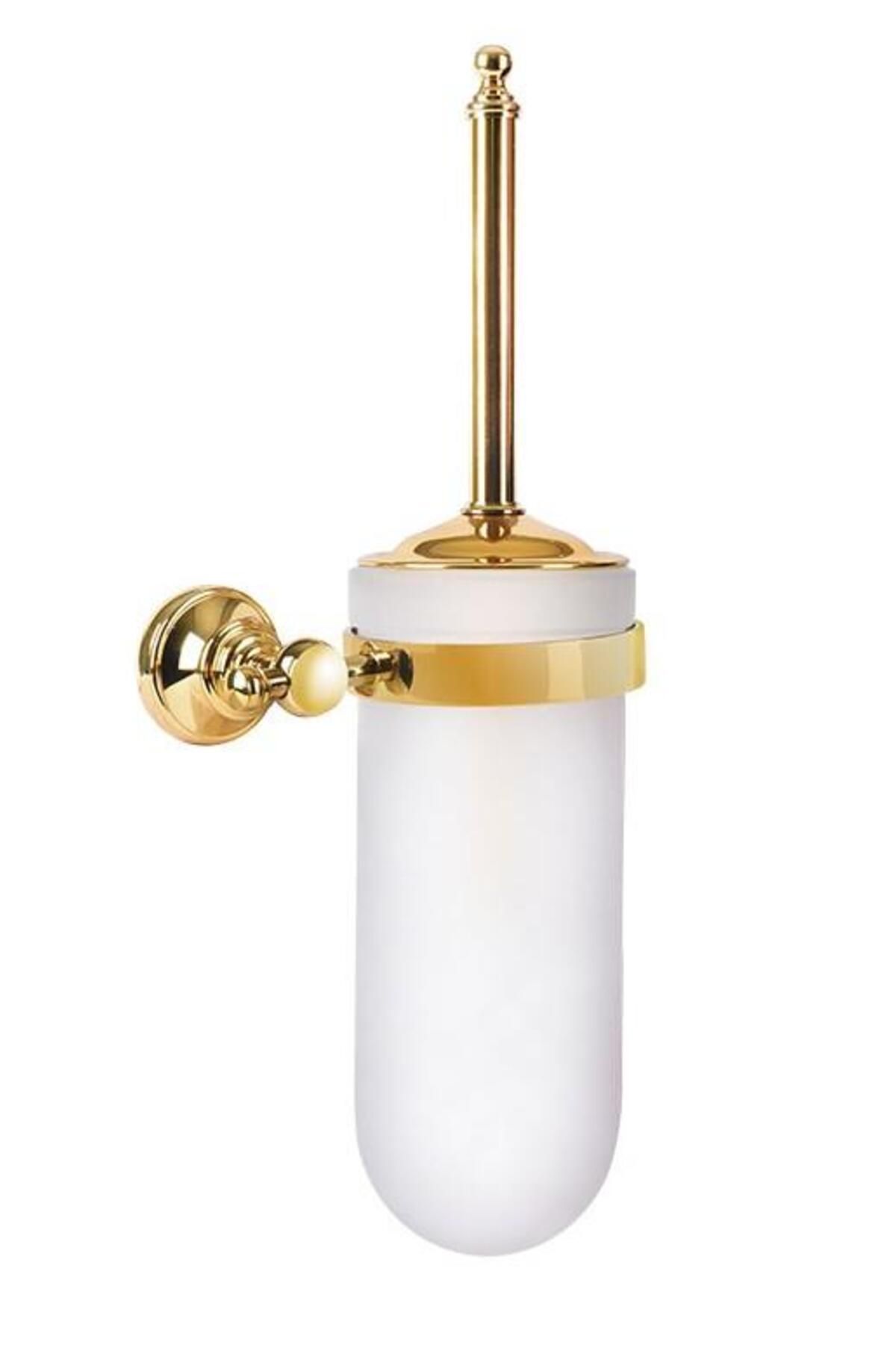 Eca Serel Luna Klozet Tuvalet Fırçalığı Altın Gold Paslanmaz- Pirinç 140110010A