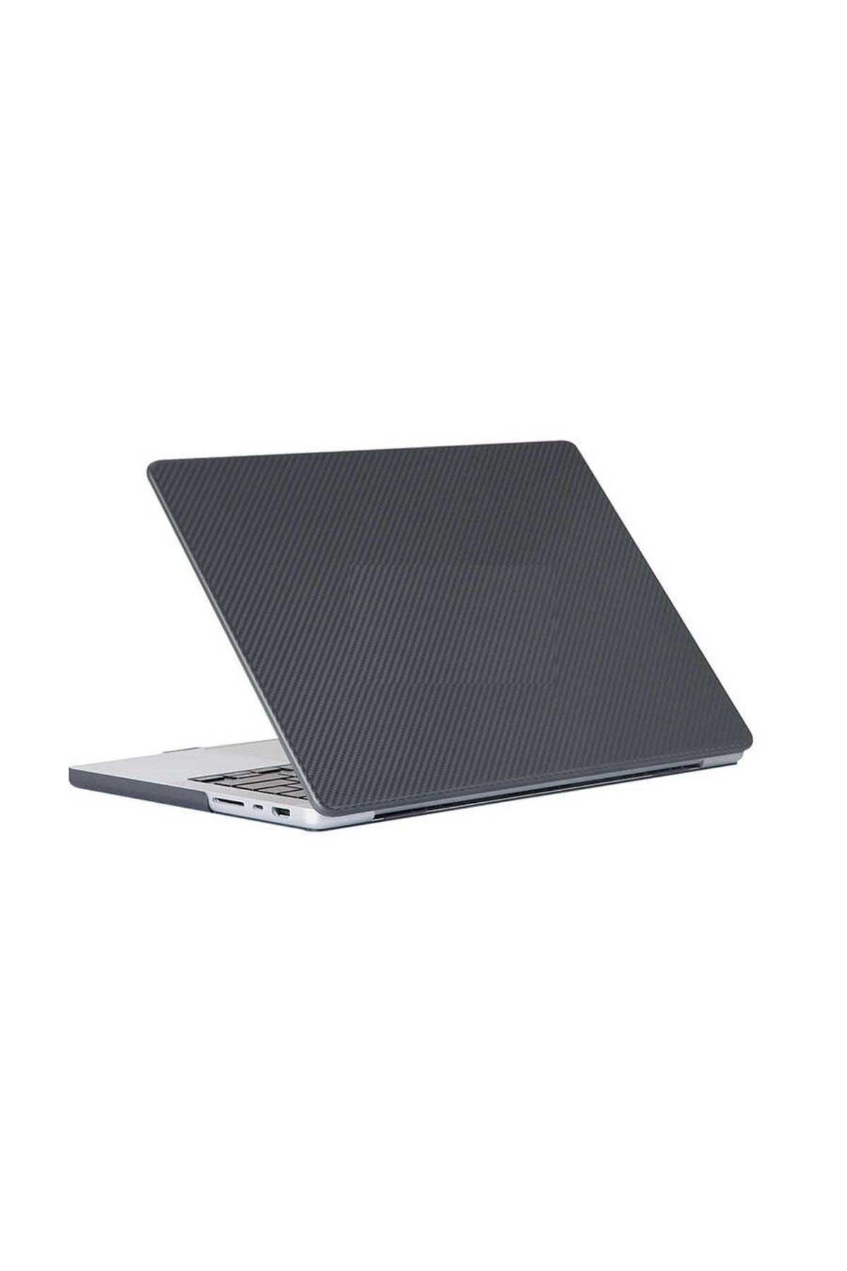 UnDePlus Apple MacBook Air 15 inç M2 2023 A2941 Kılıf Kristal Ön Arka Şeffaf Kapak
