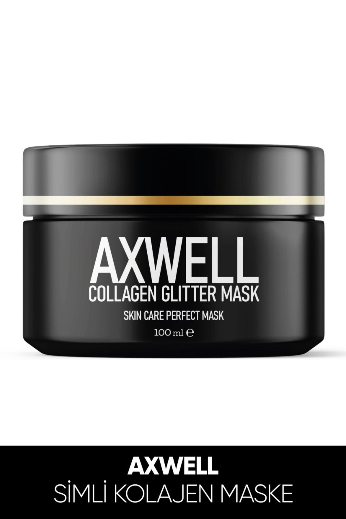 AXWELL Arındırıcı Simli Collagen Maskesi Sivilce - Siyah Nokta 100 Ml