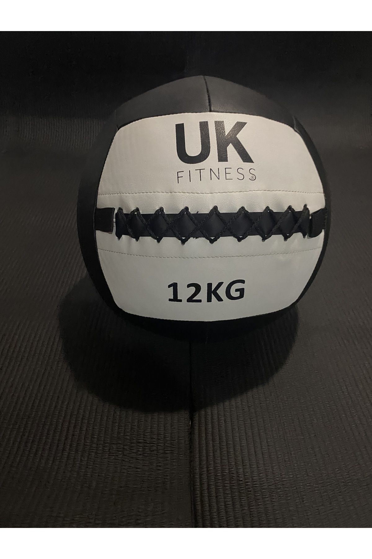 UK FİTNESS Uk Fitness Crossfit Deri Sağlık/duvar Topu Medicine/wall Balls 12 Kg Pro.