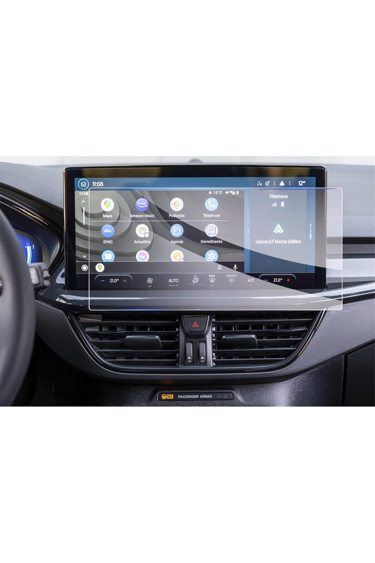 Mobilite Ford Focus 13.2 inç Navigasyon Ekran Koruyucu Multimedya Nano Koruyucu