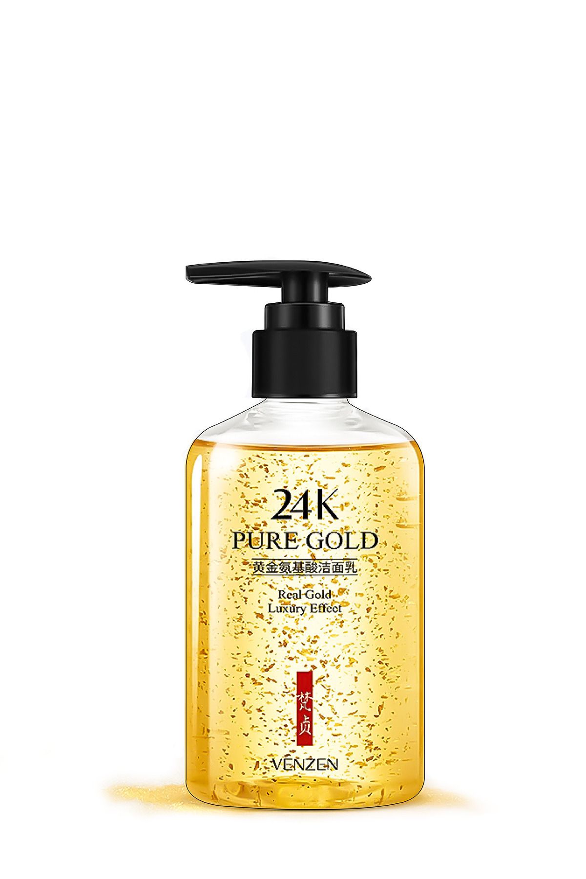 Venzen Su Bazlı 24k Altın Özlü Amino Asit Yüz&makyaj Temizleme Jeli (200ML)