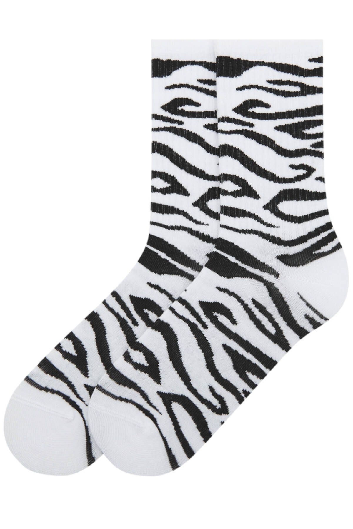 Pull & Bear Zebra desenli çorap