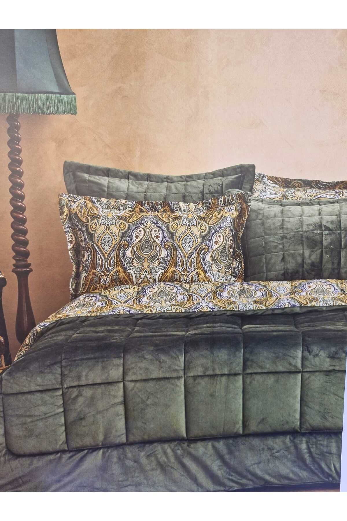Karaca Luxury Sherrie Yeşil Comfort Set