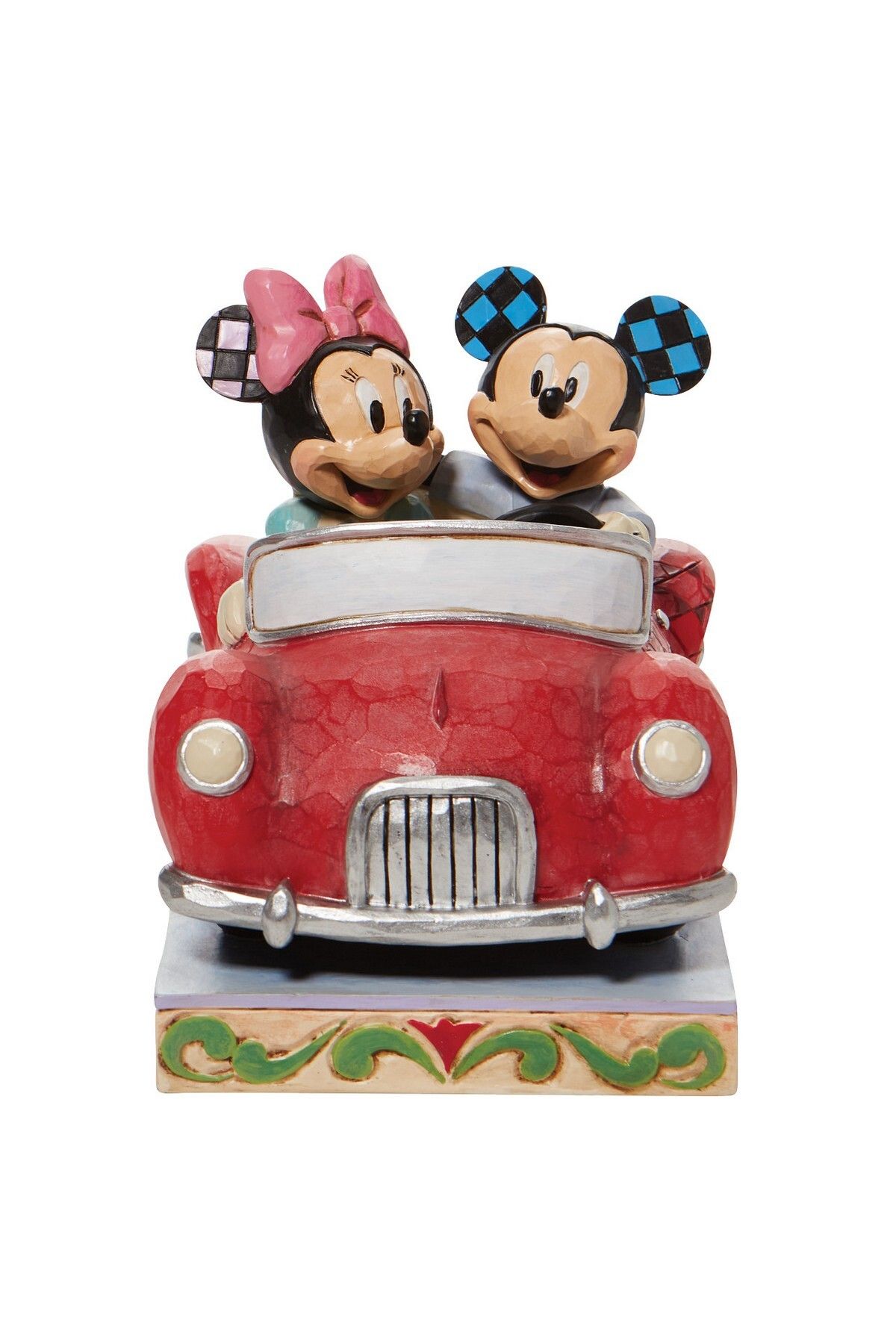 DİSNEY Güzel Bir Yolculuk Mickey ve Minnie Mouse Figür Biblo
