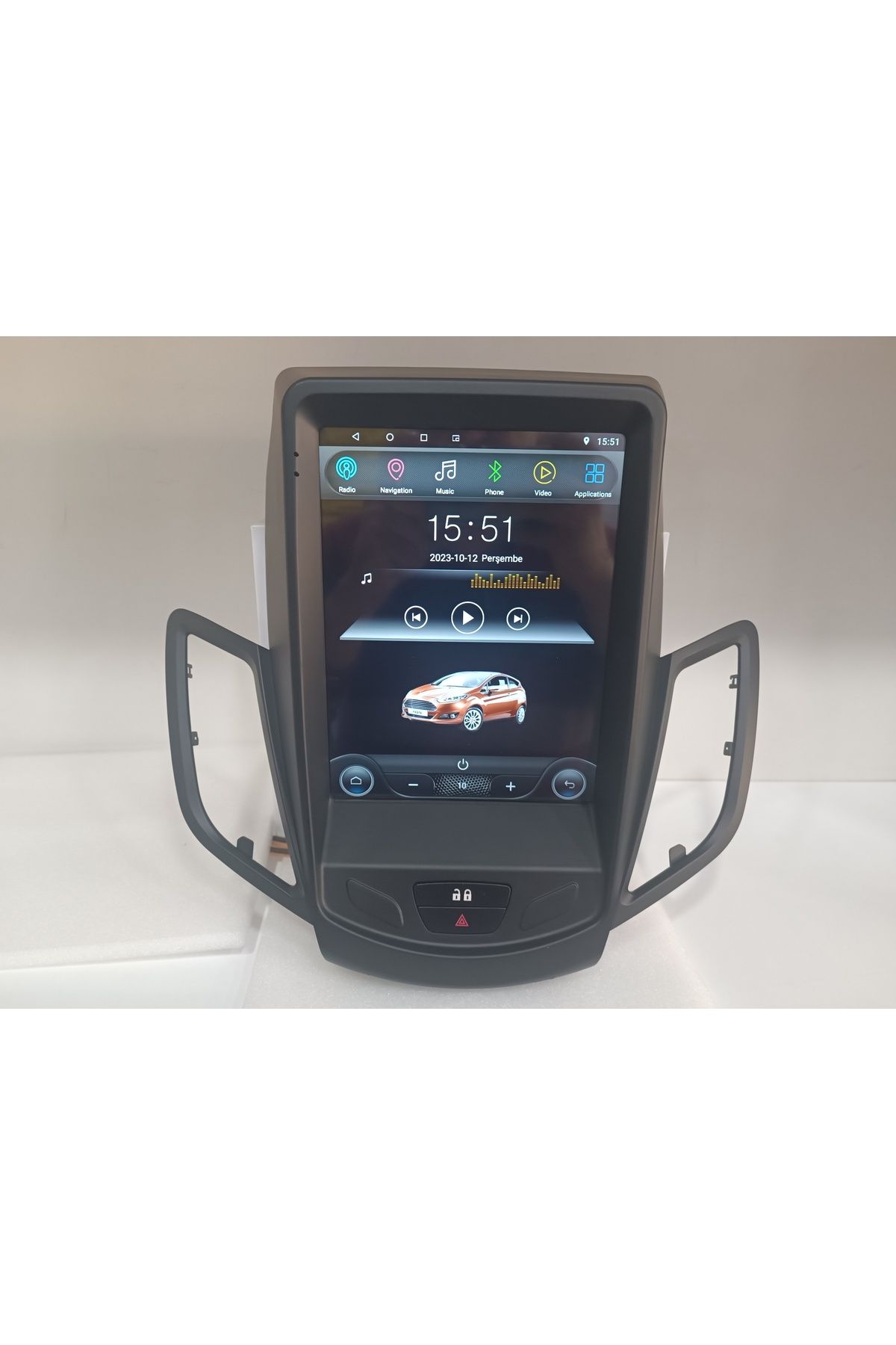 Navicars Ford Fiesta Tesla Android Multimedya Carplay Kamera