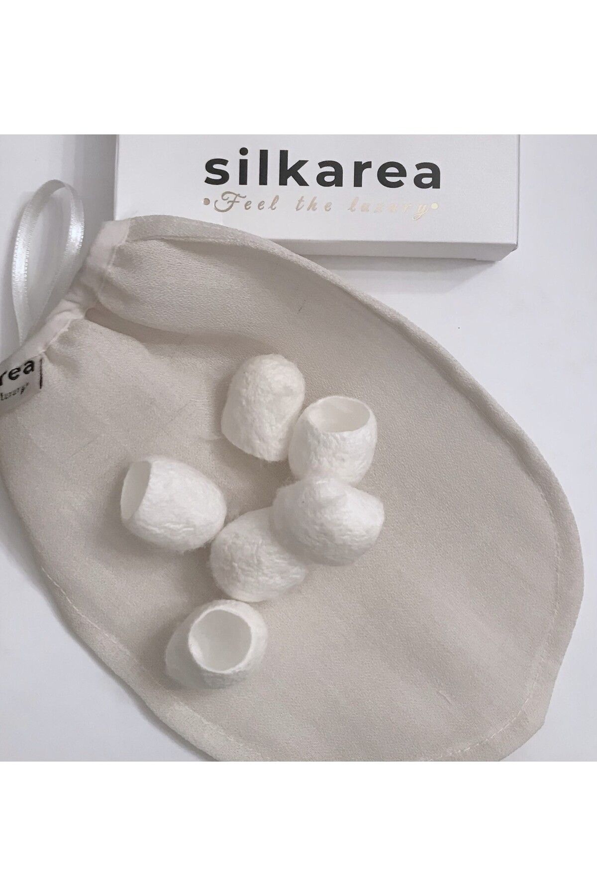 Silkarea Beauty Set İpek Kese & İpek Koza Peeling