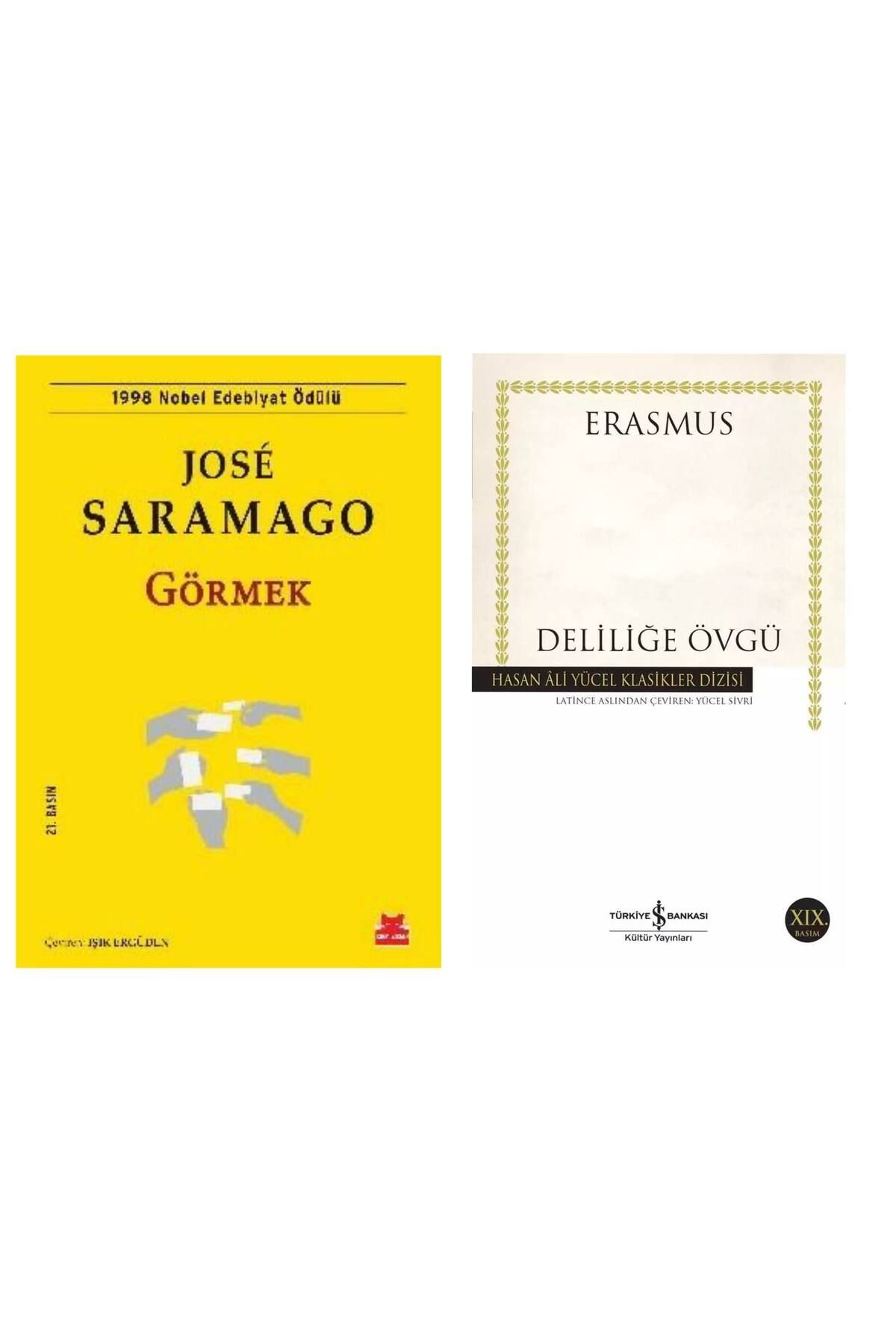 Kırmızı Kedi Yayınları Görmek - Jose Saramago - Deliliğe Övgü - Erasmus