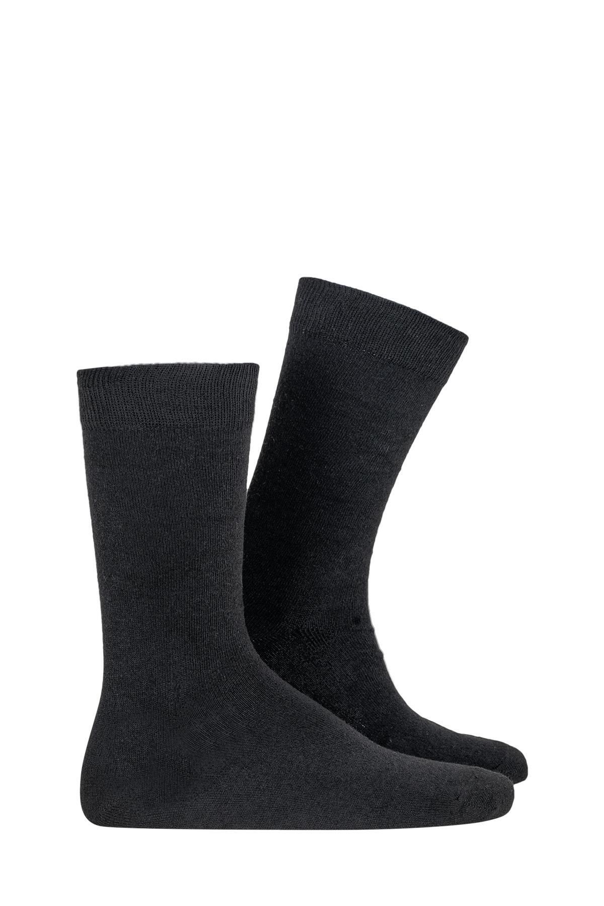 OIL COMPANY Siyah Yazlık Çorap Soft Ranger