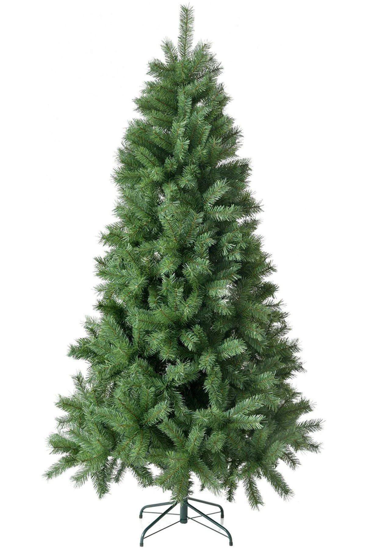 Fillikutum 180 Cm 580 Dal Yılbaşı Ağacı Gür Dallı Noel Ağacı Yılbaşı Çam Ağacı Demir Ayak Demir Gövdeli