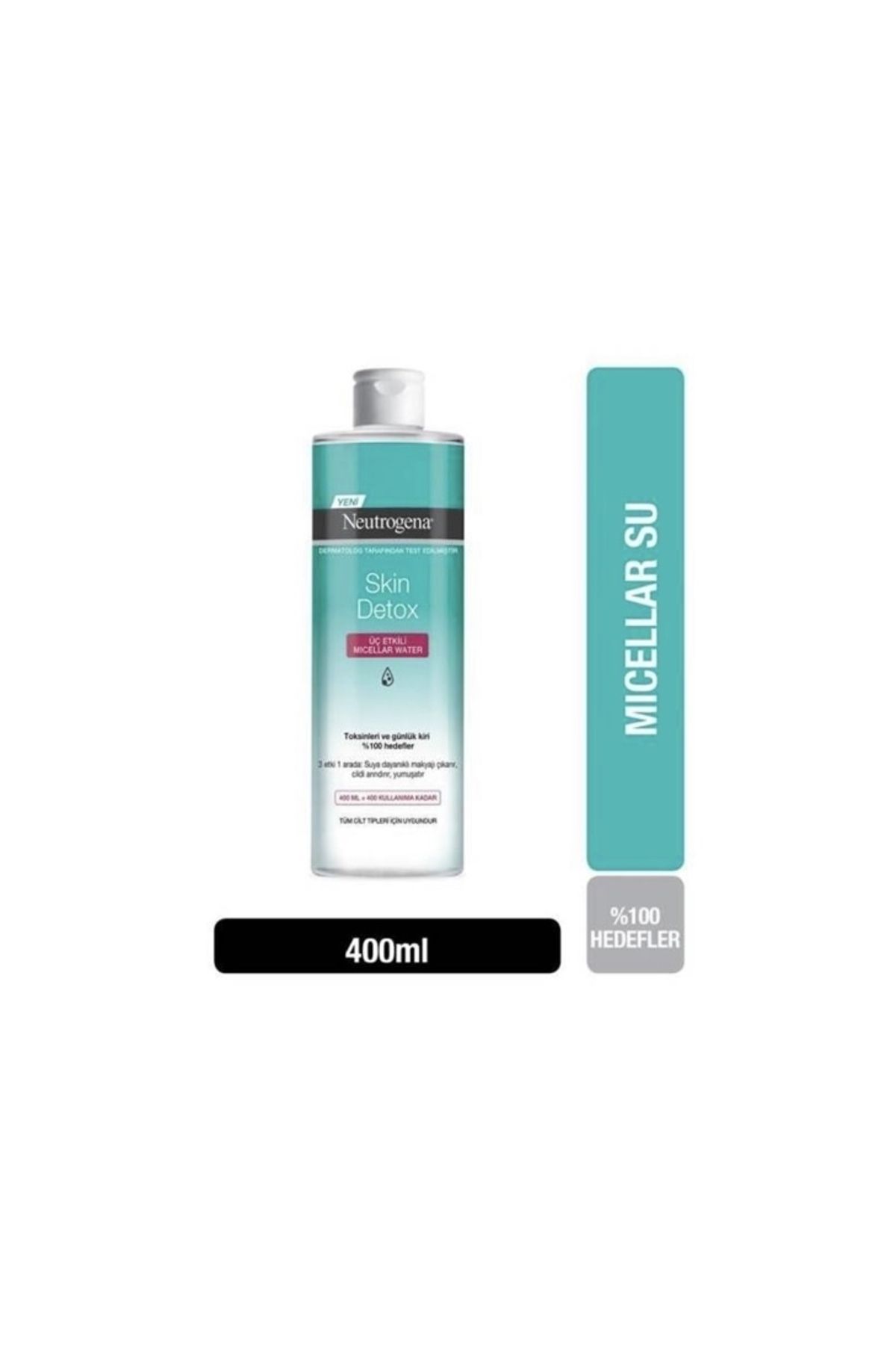Neutrogena Skin Detox 3 Etkili Miceller Water(400 ml)