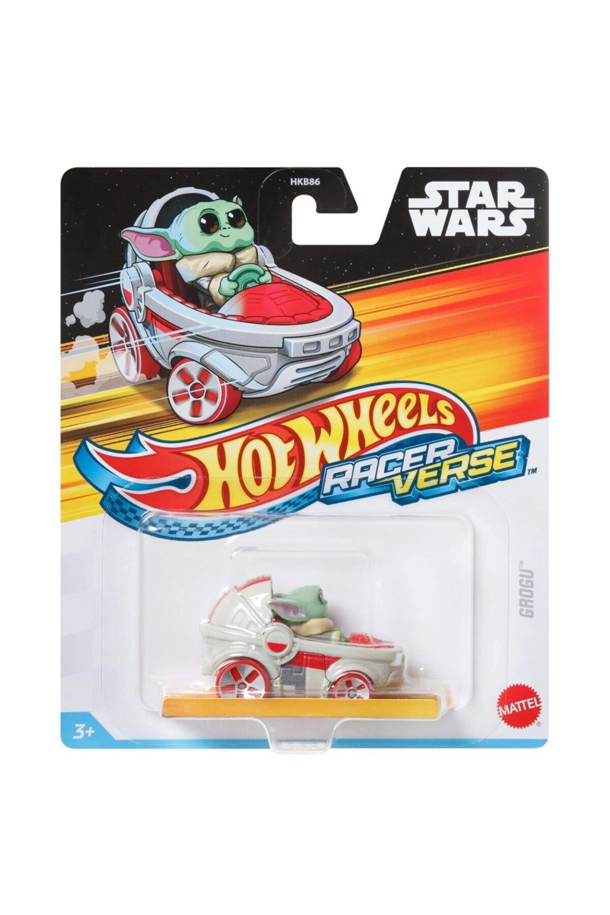 HOT WHEELS Racer Verse HKB86 - Star Wars Grogu - Baby Yoda HKB99