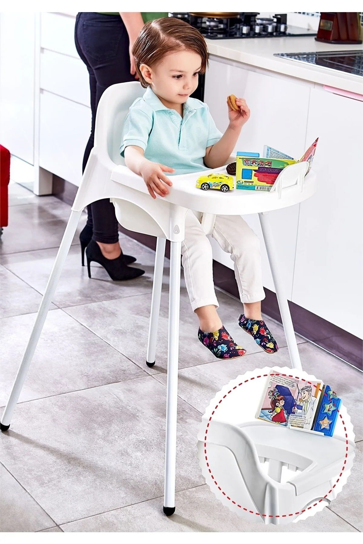 Şahane Pazar Mama Sandalyesi Bebek Aktivite Masası Fma180137
