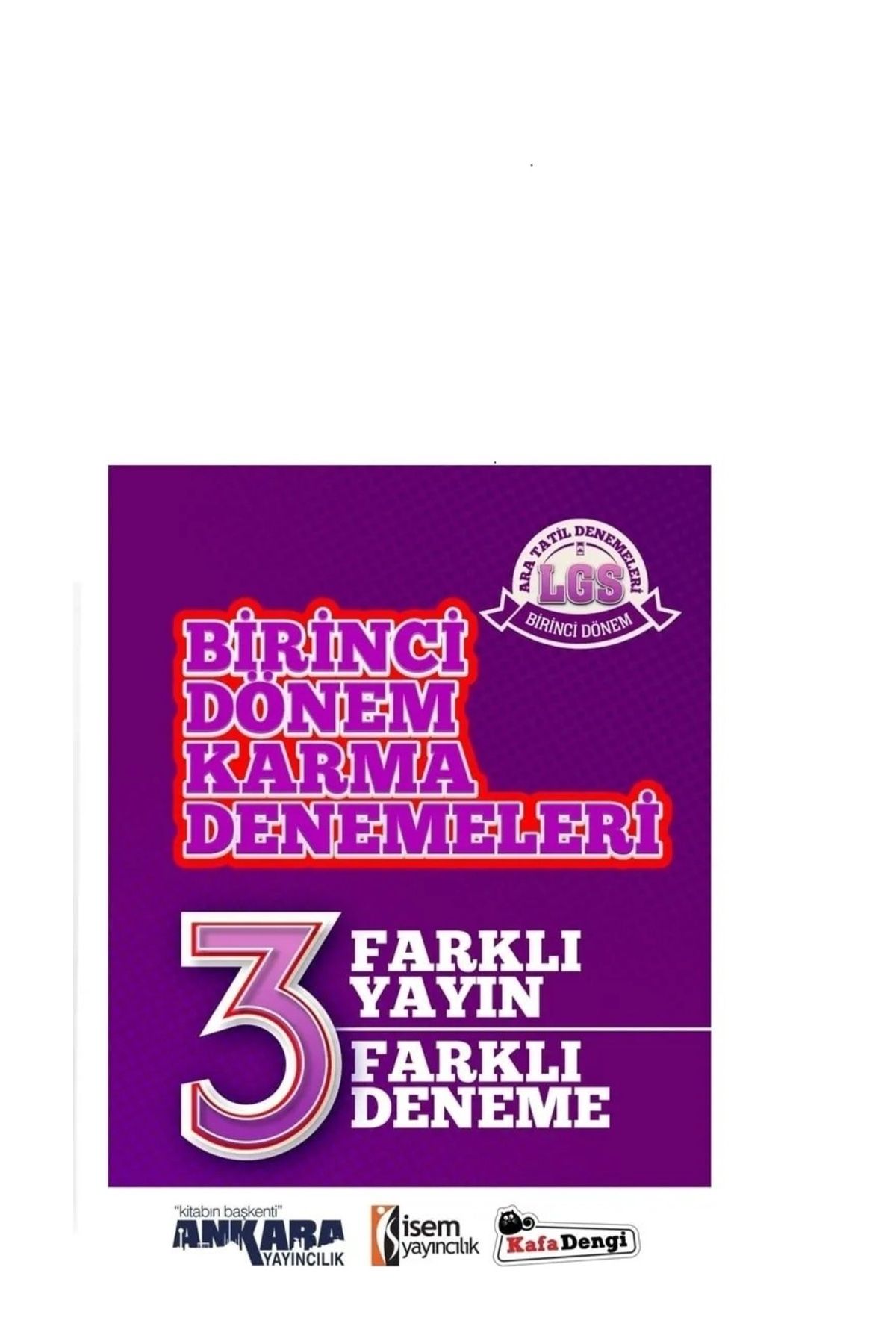 Master Karma Yayınları I. DÖNEM KARMA DENEME SETİ- ANKARA- İSEM KAFADENGİ/ 3 FARKLI YAYIN 3 FARKLI DENEME
