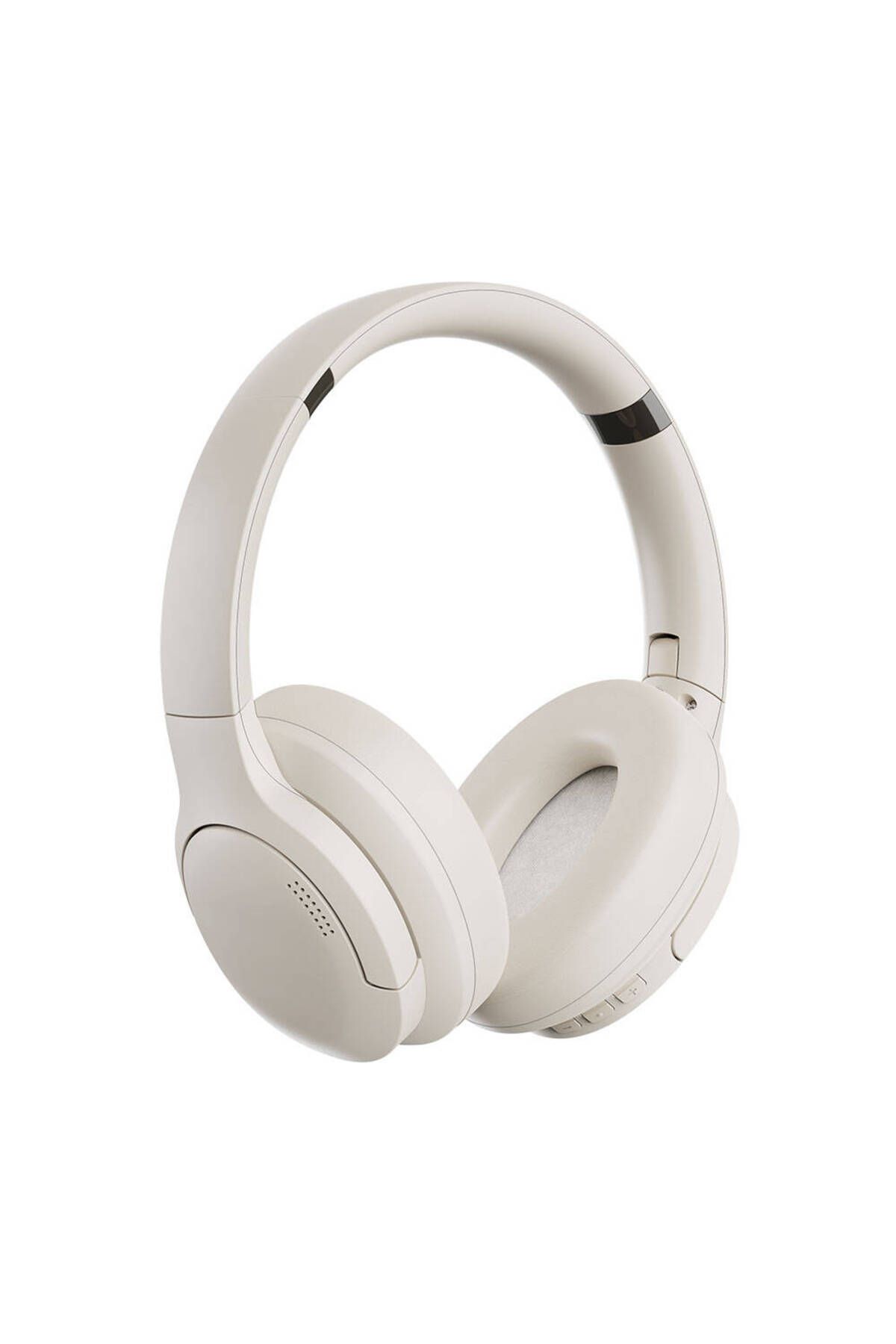 WIWU Sound Cool TD-02 Katlanabilir Kulak Üstü Bluetooth Kulaklık Krem