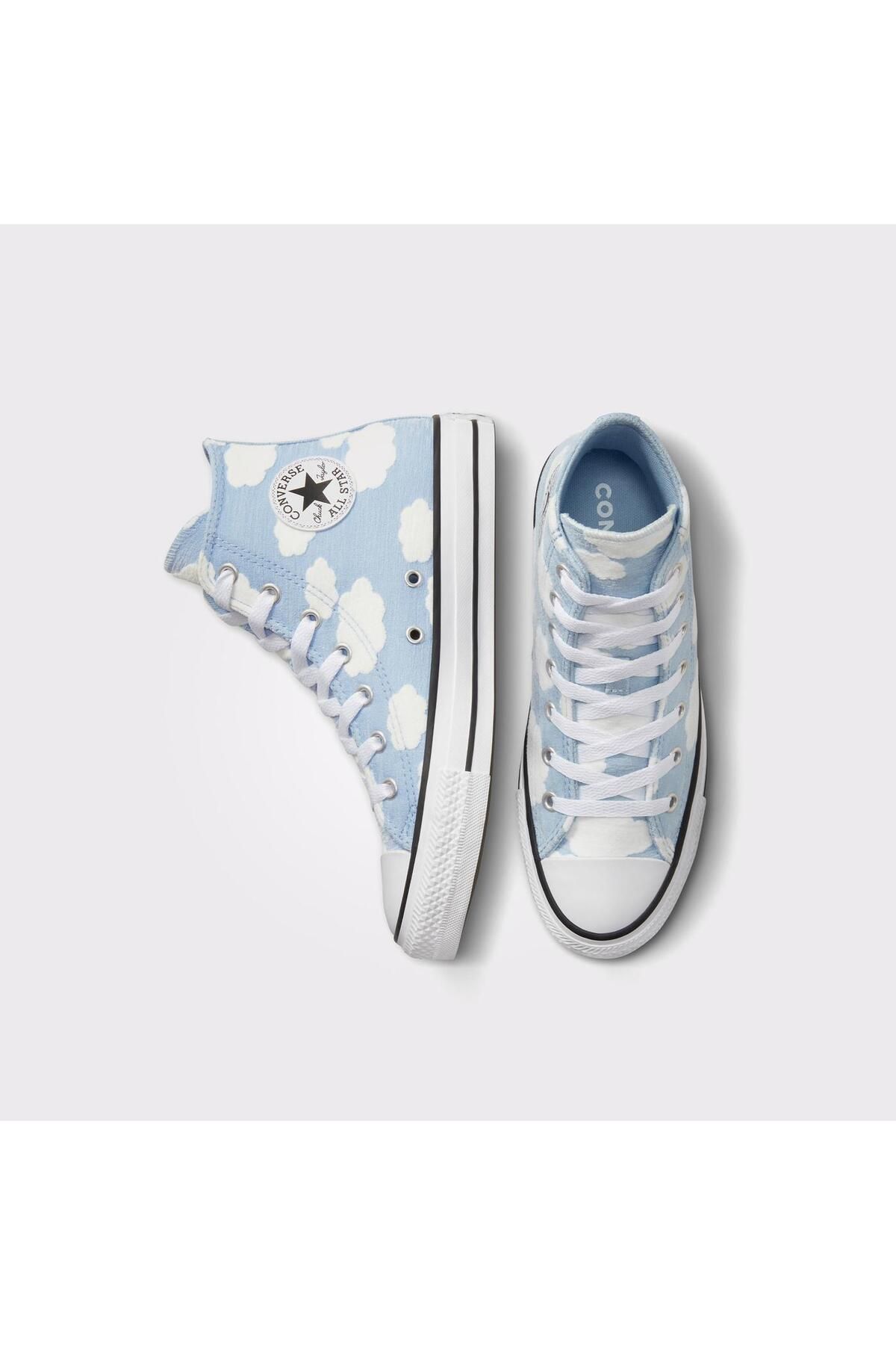 Converse Chuck Taylor All Star Cloudy Çocuk Mavi/Beyaz Sneaker