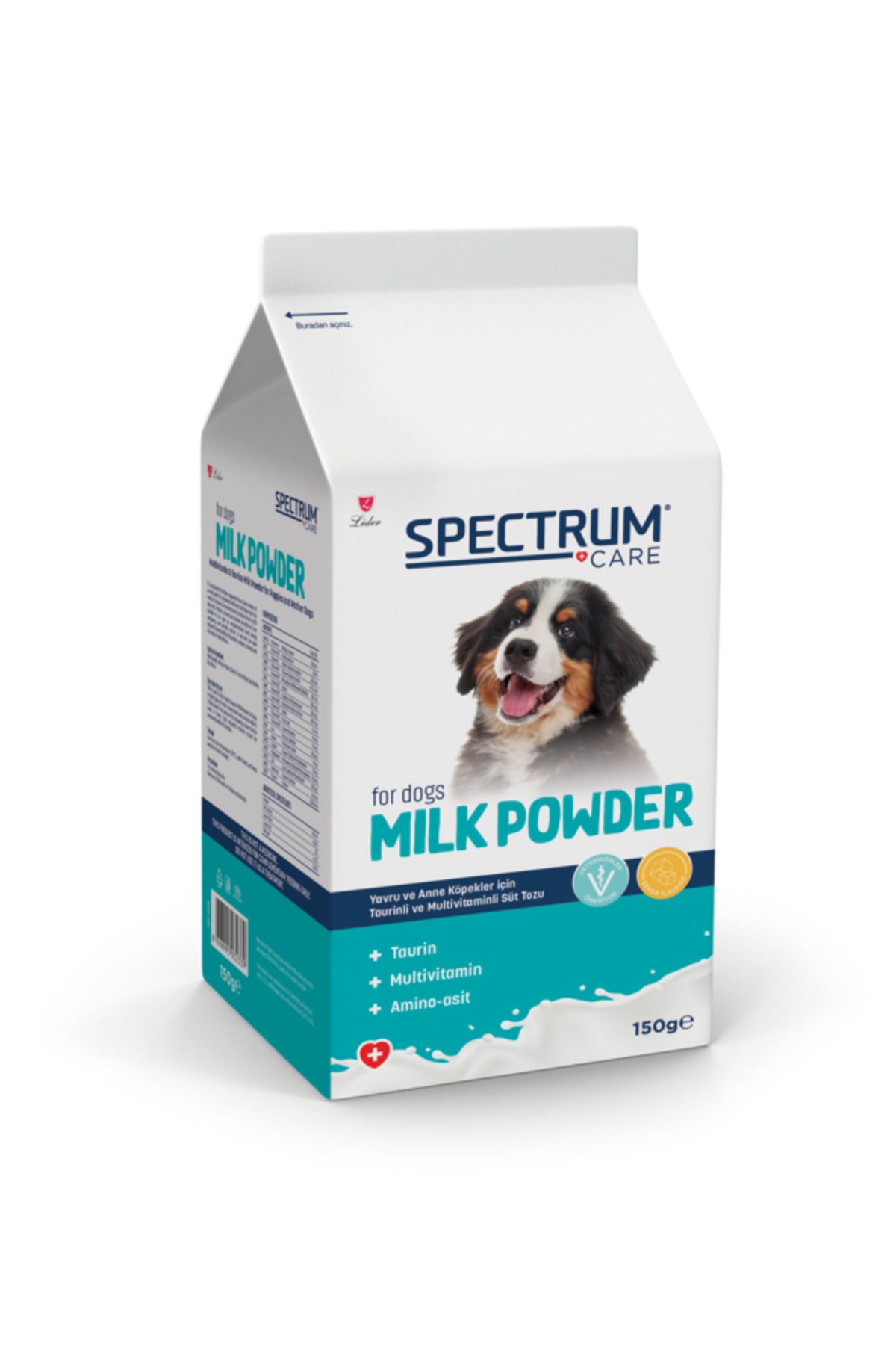 Spectrum Yavru Köpekler ve Anne için süt tozu 150 gr