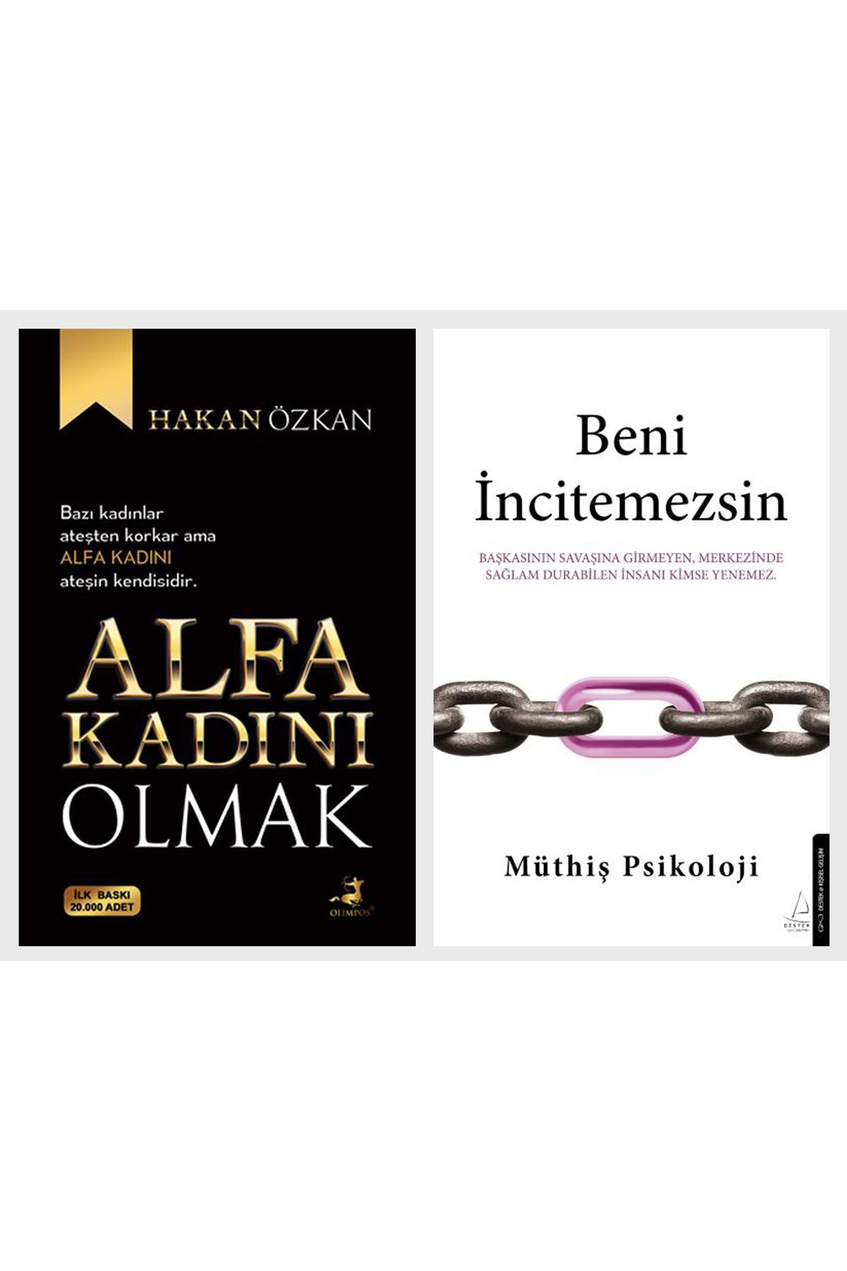 Olimpos Yayınları Alfa Kadını Olmak - Beni İncitemezsin (Hakan Özkan - Müthiş Psikoloji)