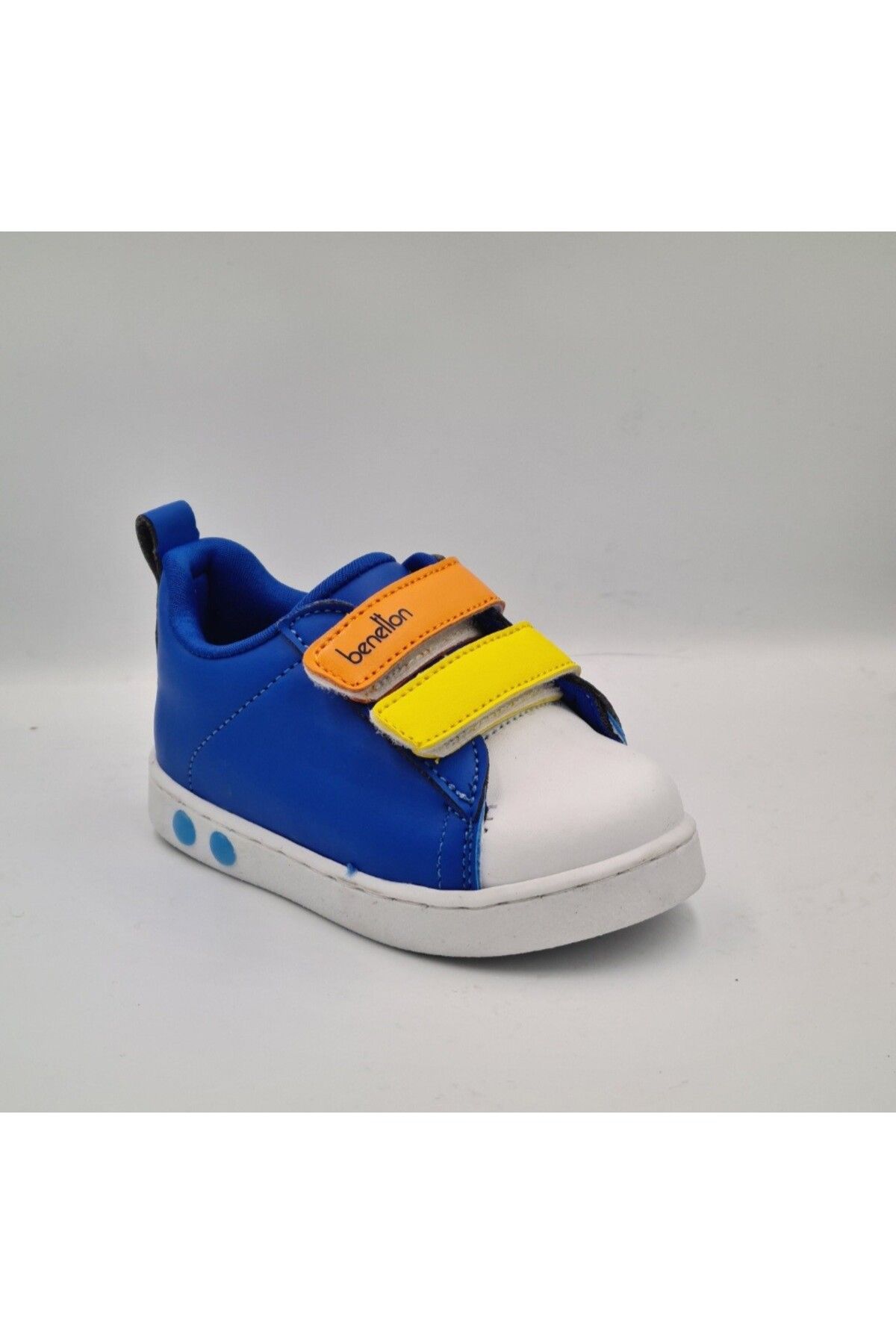 United Colors of Benetton Benetton 30930 Saks Mavi Erkek Çocuk İlk Adım Sneaker Spor Ayakkabı