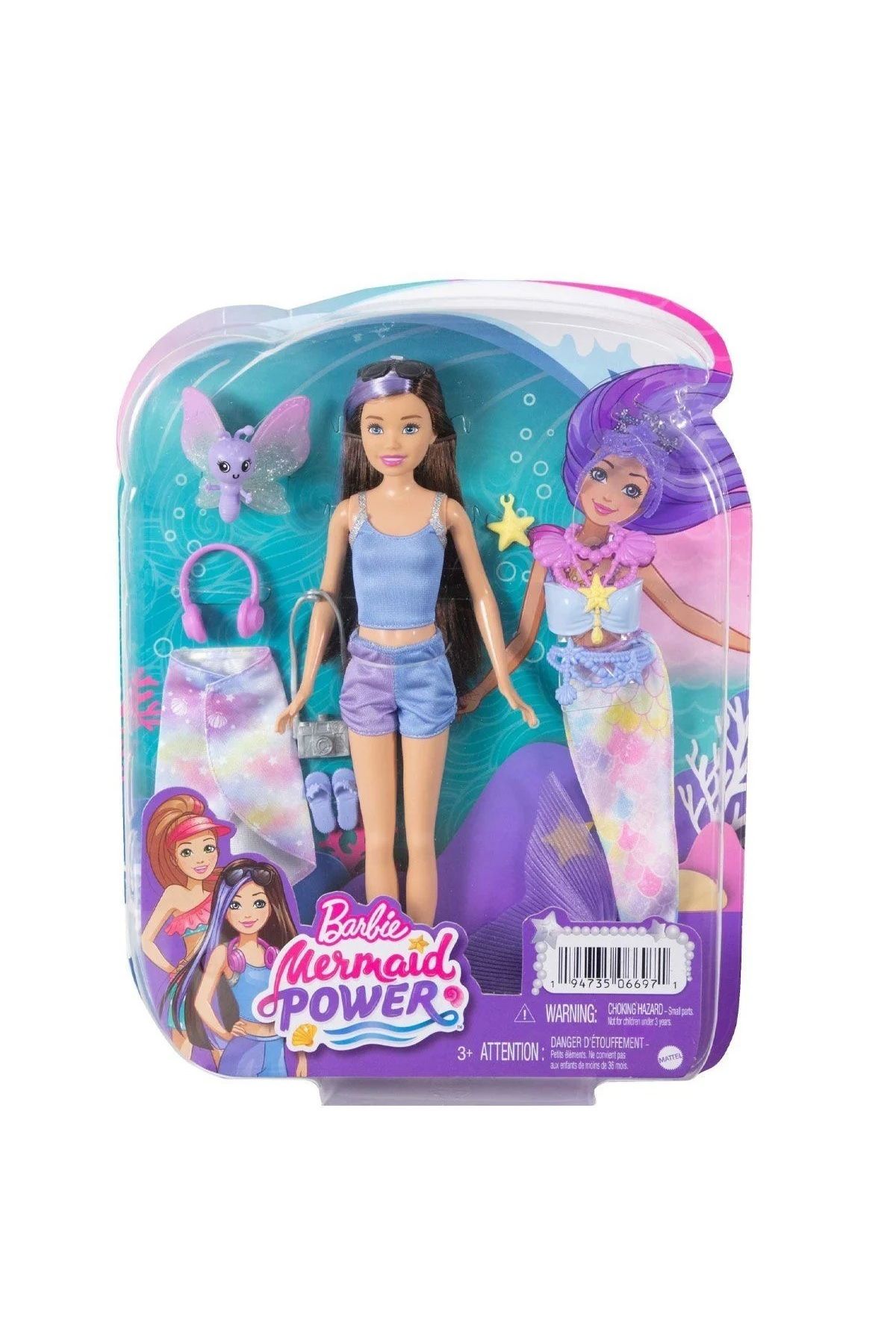 Barbie Deniz Kızına Dönüşüyor Set